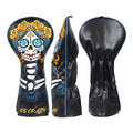 Emroydered Headcovers Dia De Los Muertos Driver Headcover