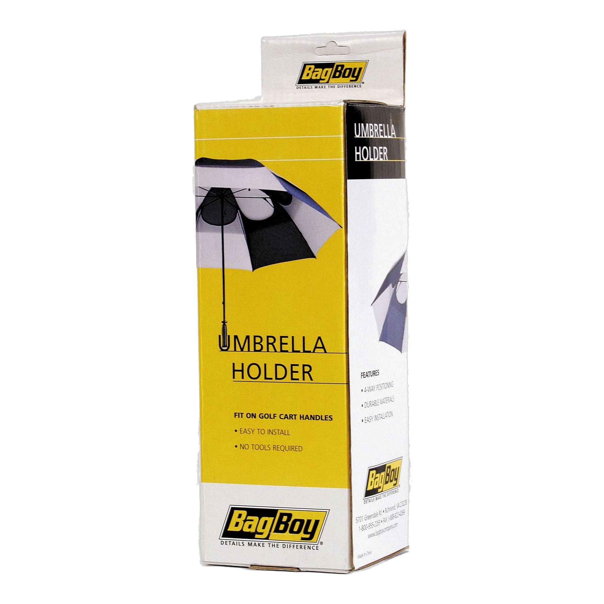 BagBoy XL Schirmhalter mit Adapter
