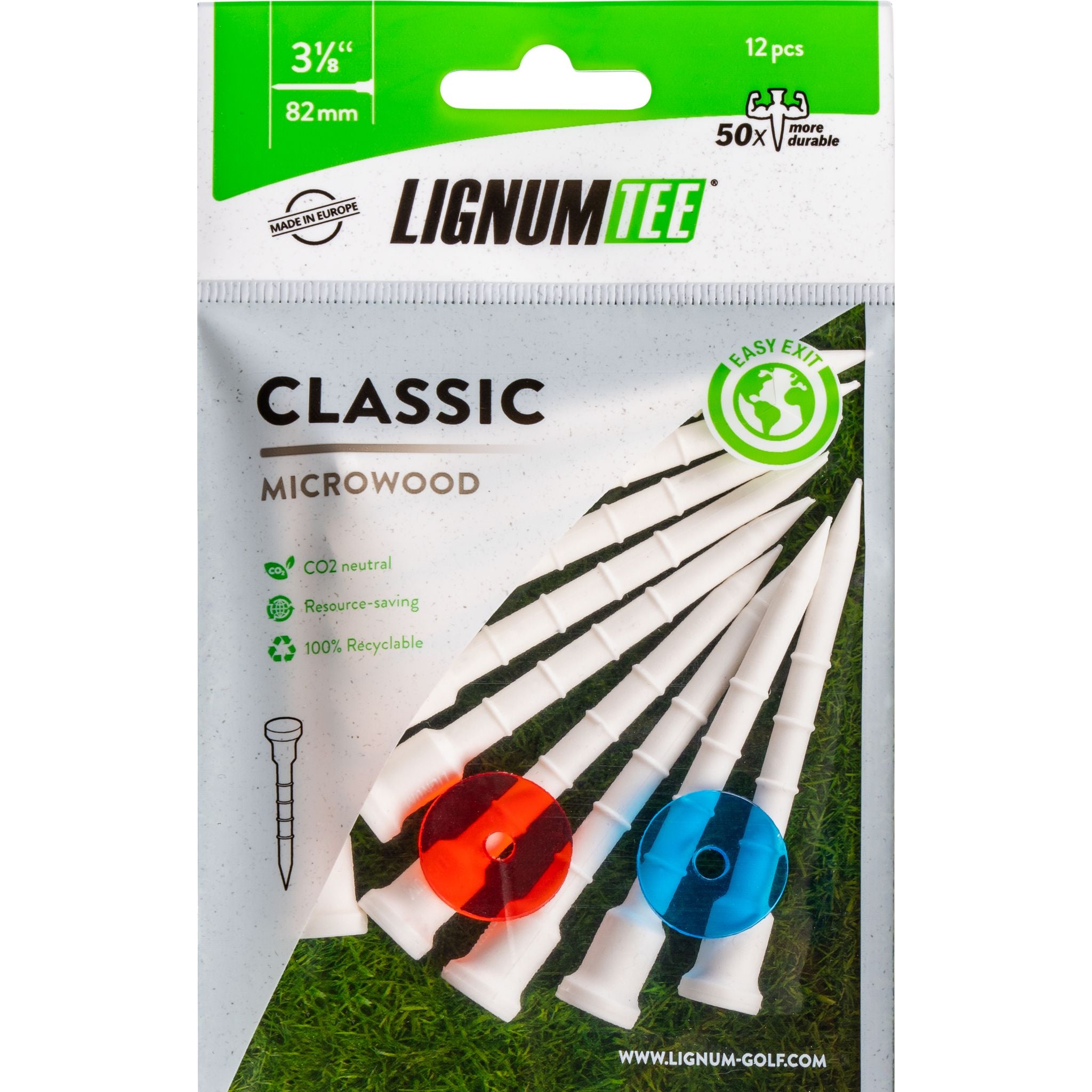 Lignum Classic Tee 82mm