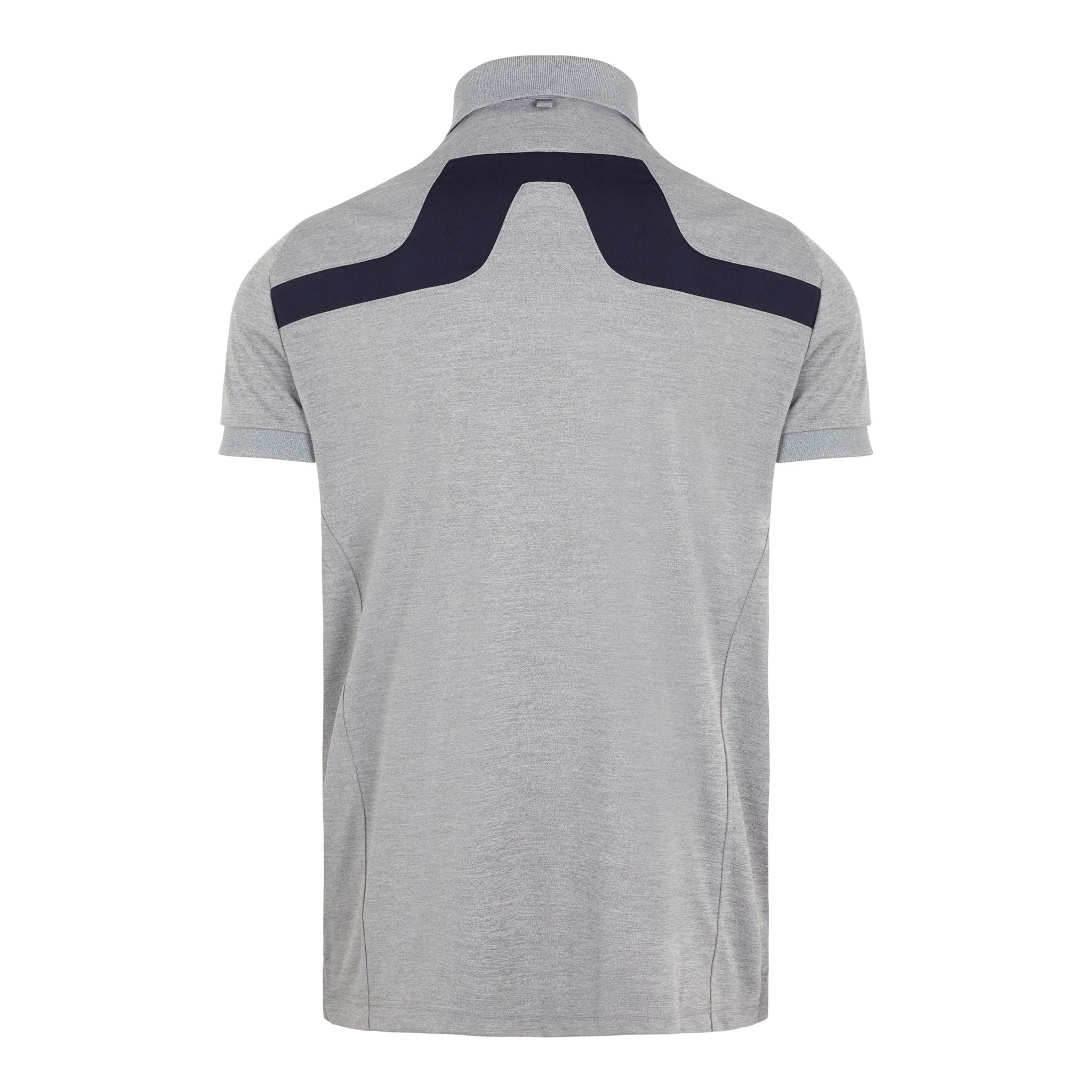 J. Lindeberg M KV Reg Fit-TX Jersey Polo Stone Grey Melange Herren