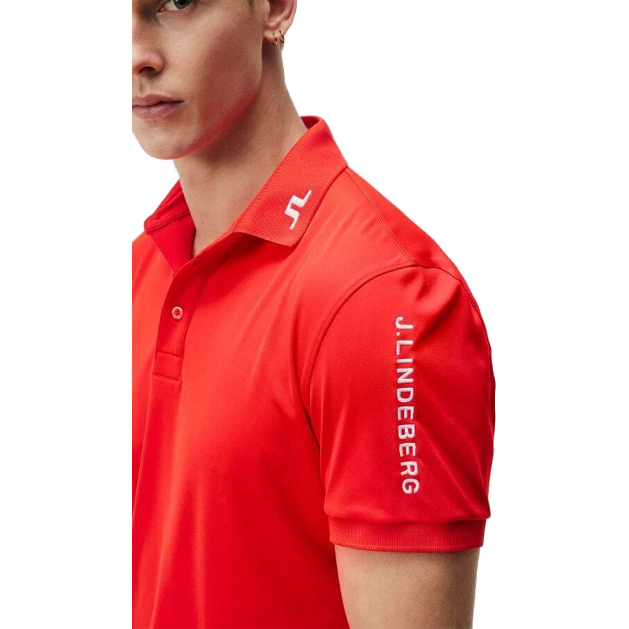 J. Lindeberg Tour Tech Reg Fit Poloshirt Herren