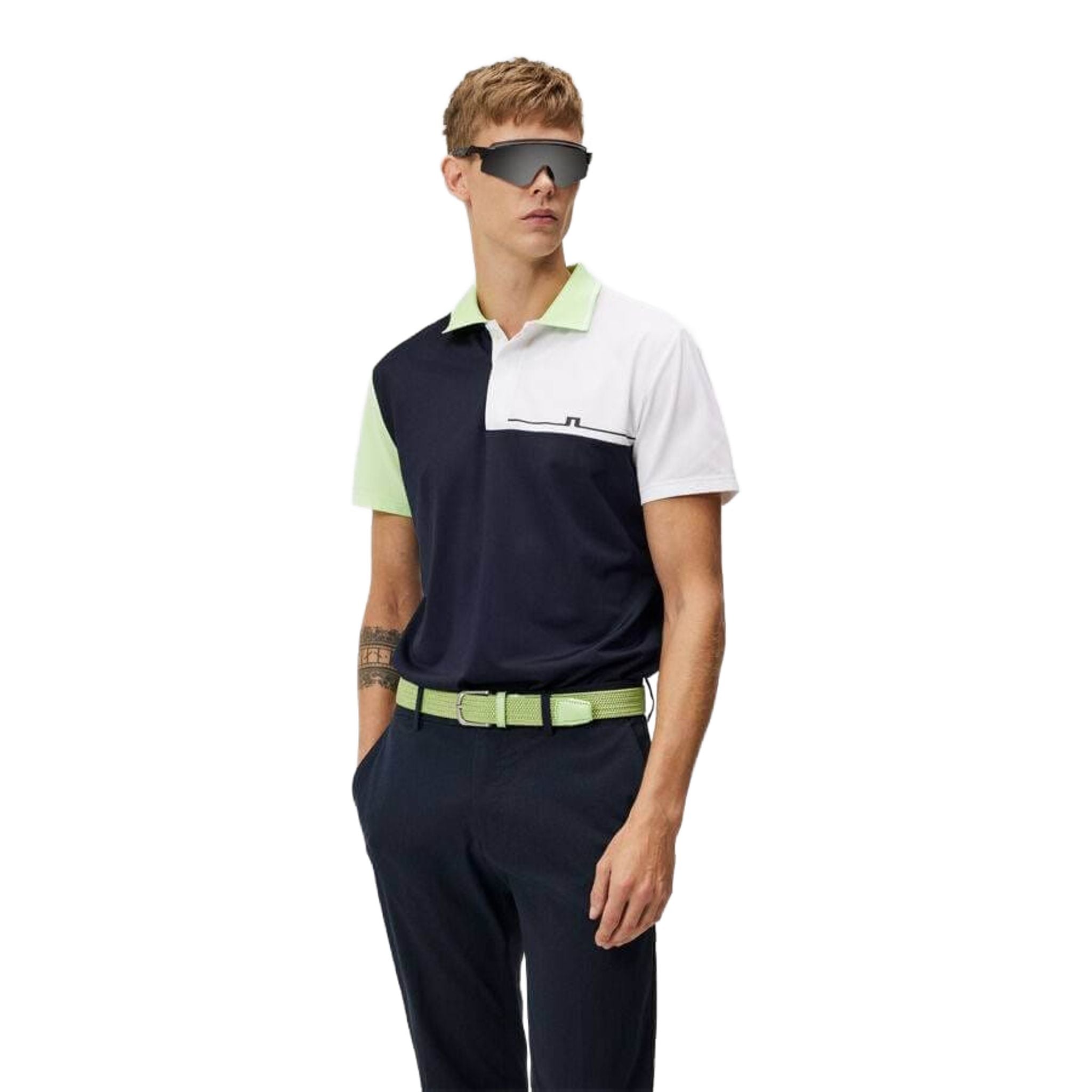 J. Lindeberg Cliff Reg Polo Herren