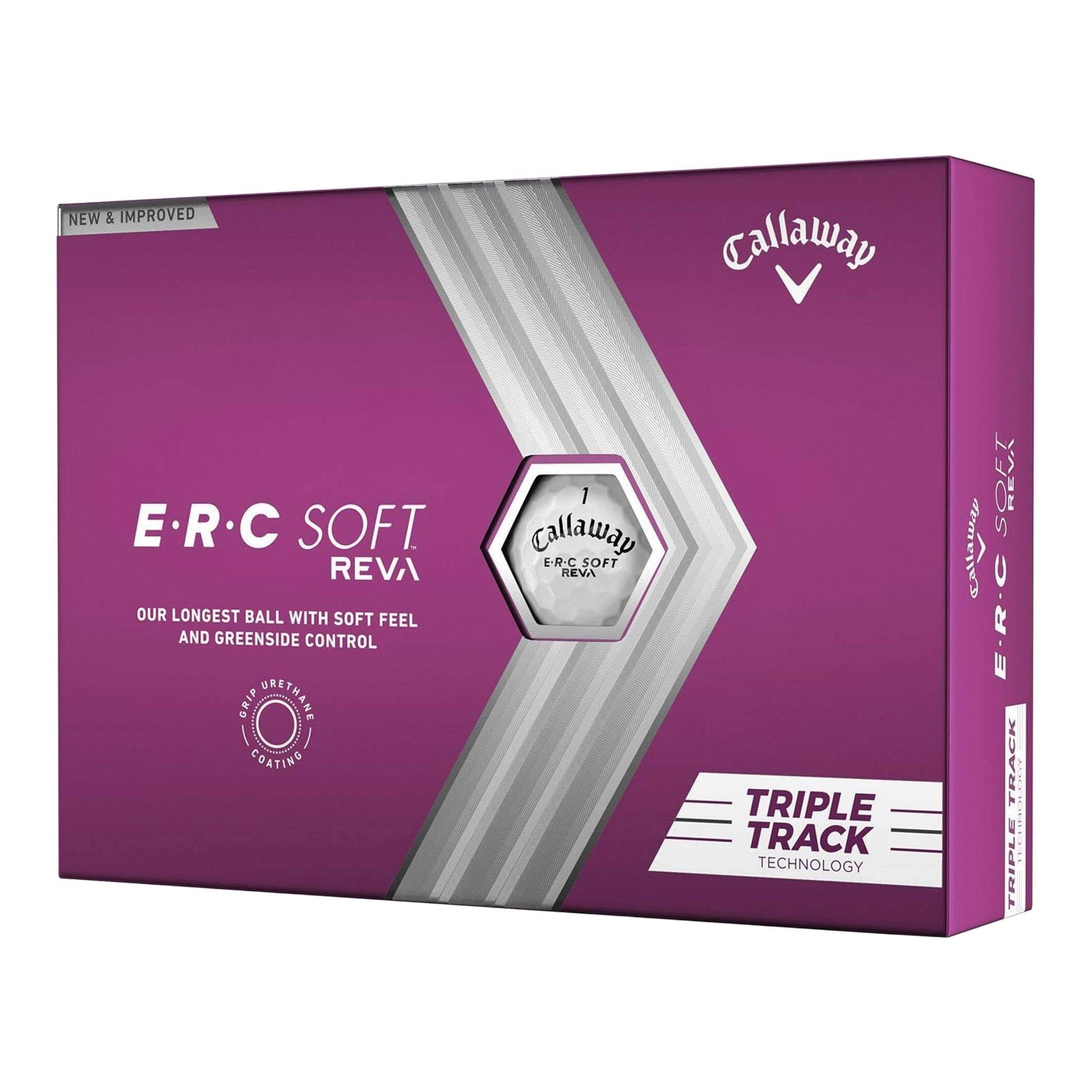 Callaway ERC Soft REVA (23) [12 Stück] Tripletrack Golfbälle Damen