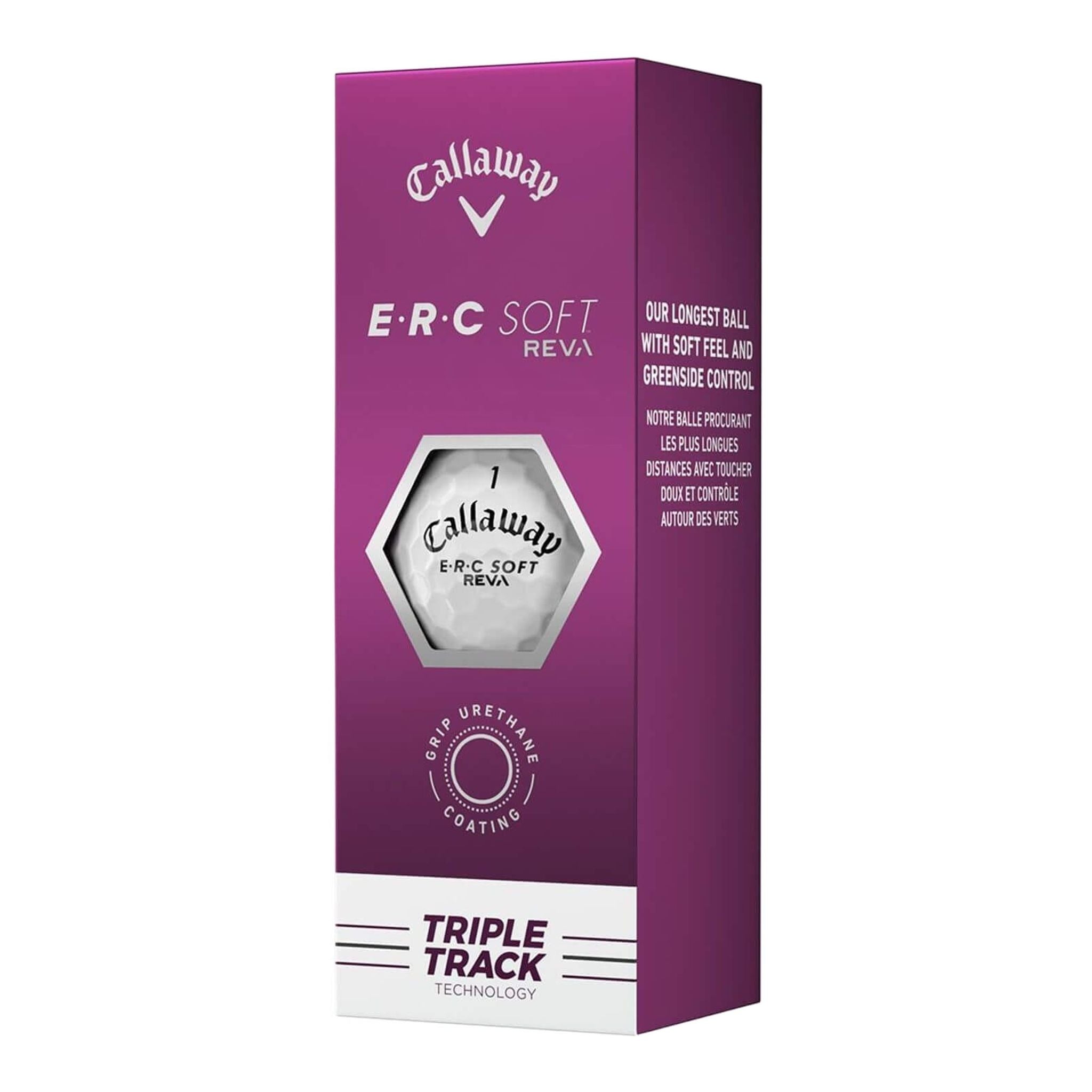 Callaway ERC Soft REVA (23) [12 Stück] Tripletrack Golfbälle Damen