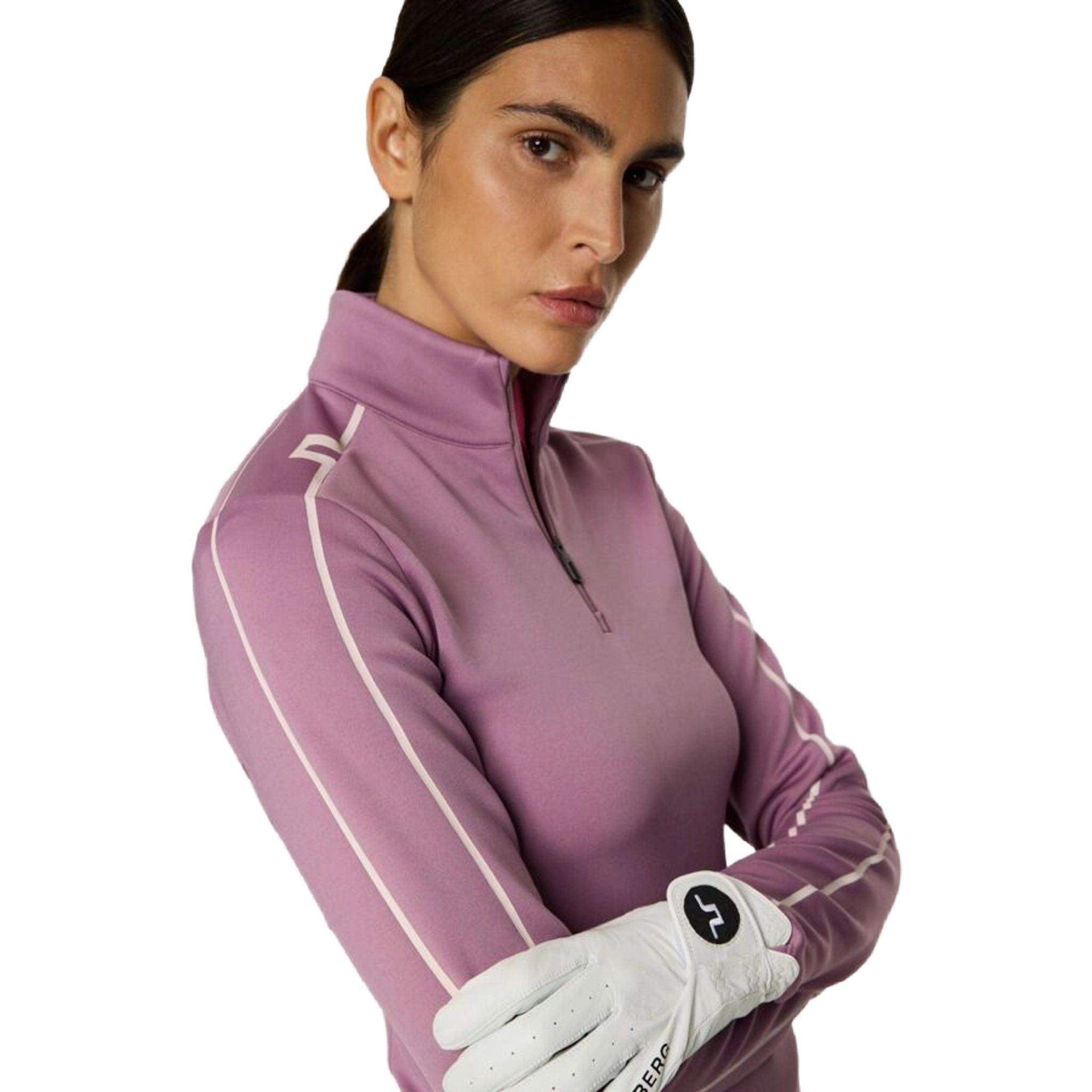 J. Lindeberg Nefe Quarter Zip Midlayer Damen