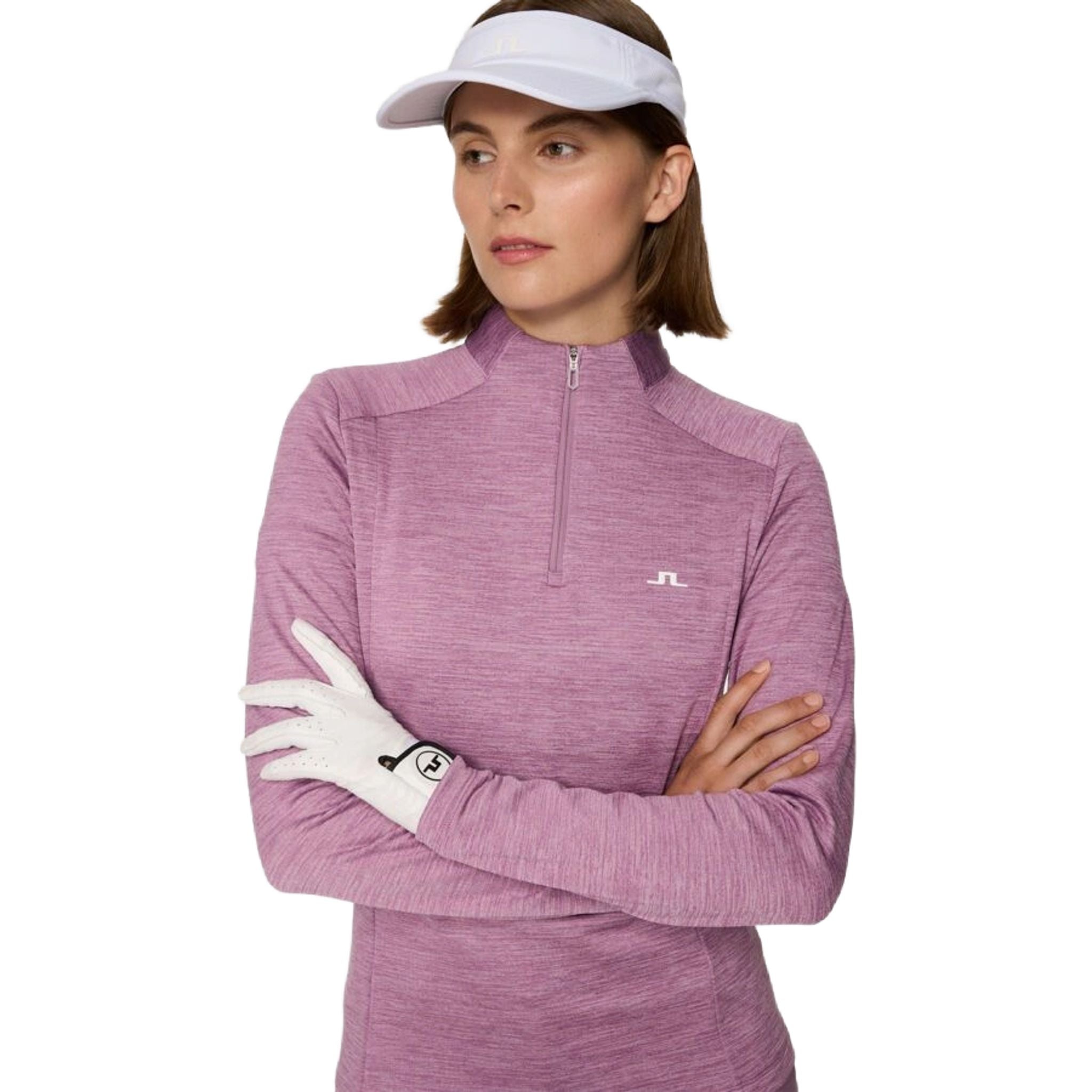 J. Lindeberg Steffi Quarter Zip Midlayer Damen