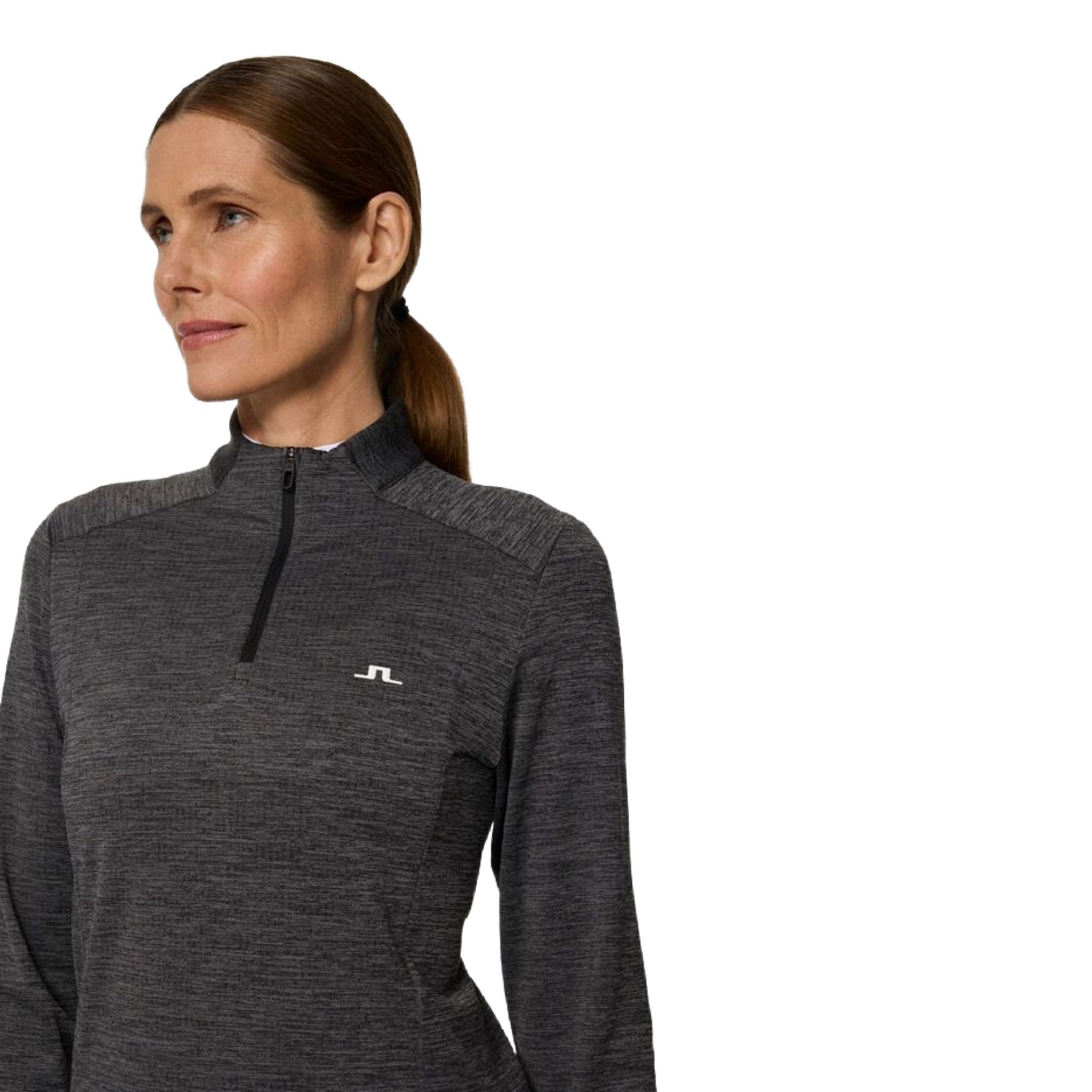 J. Lindeberg Steffi Quarter Zip Midlayer Damen