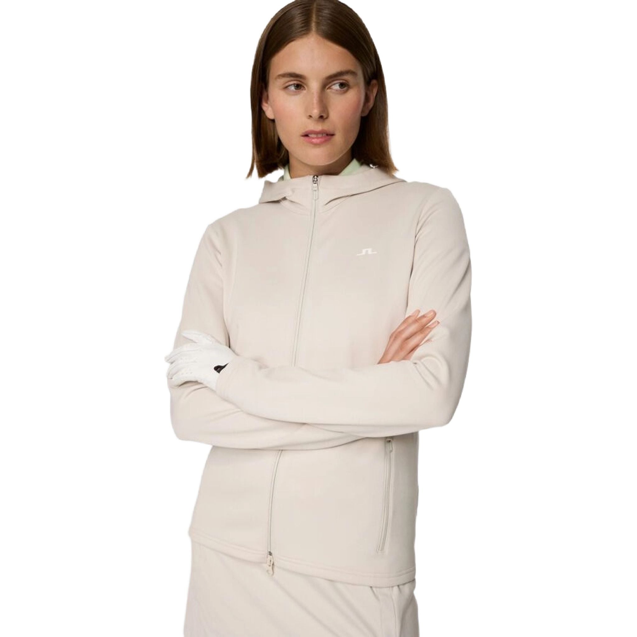 J. Lindeberg Aerialle Zip Kapuzenjacke Damen