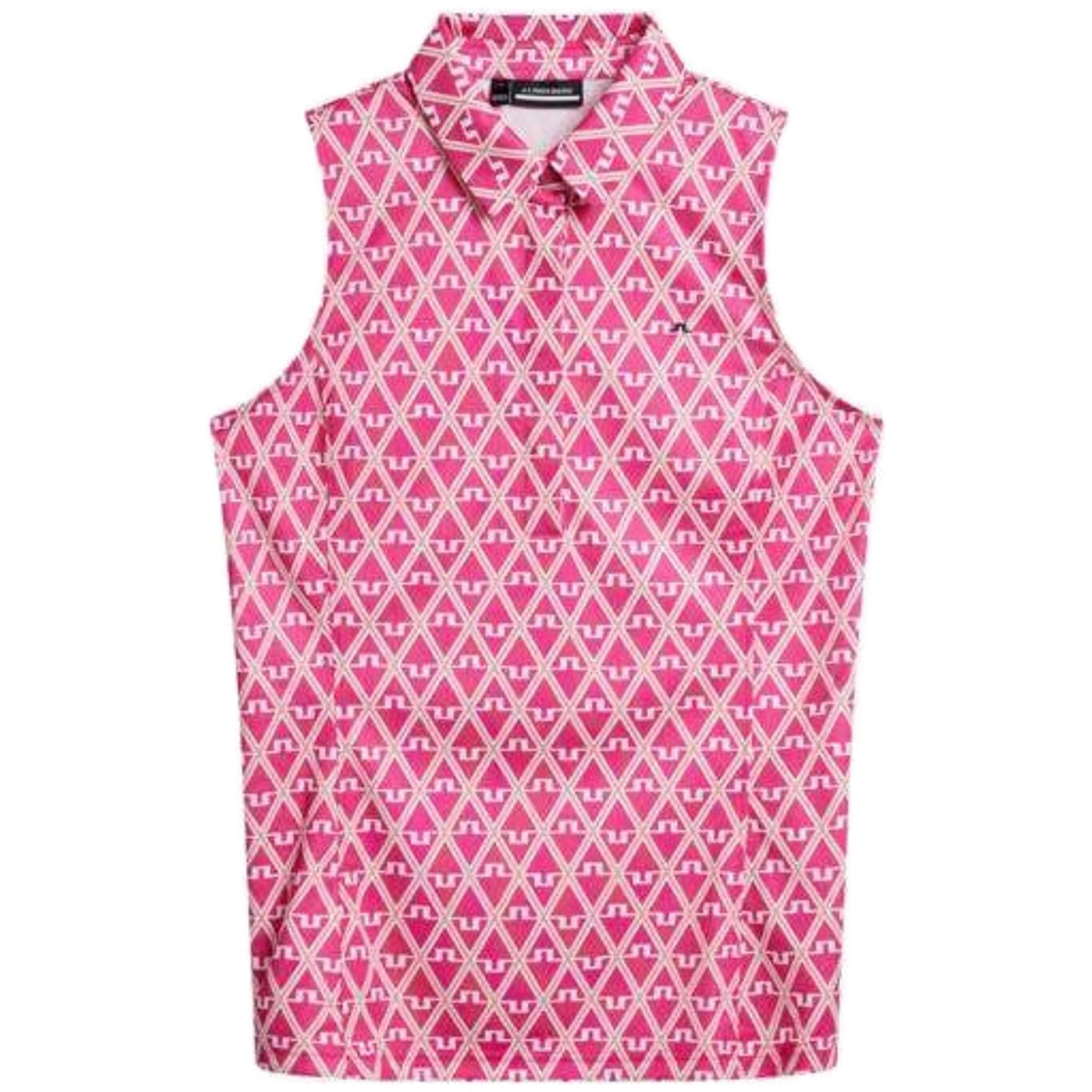 J. Lindeberg Dena Print Sleeveless Top Damen