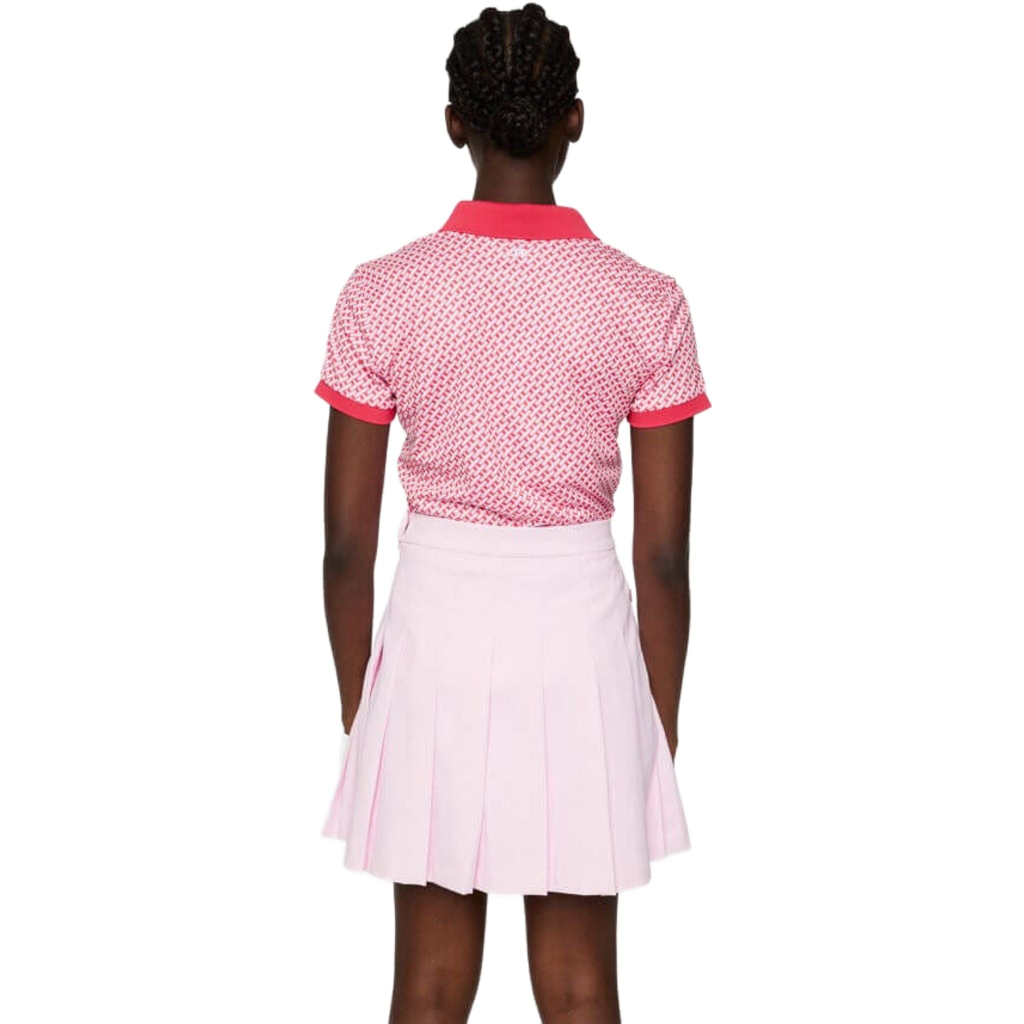 J. Lindeberg Tour Tech Print Polo Damen