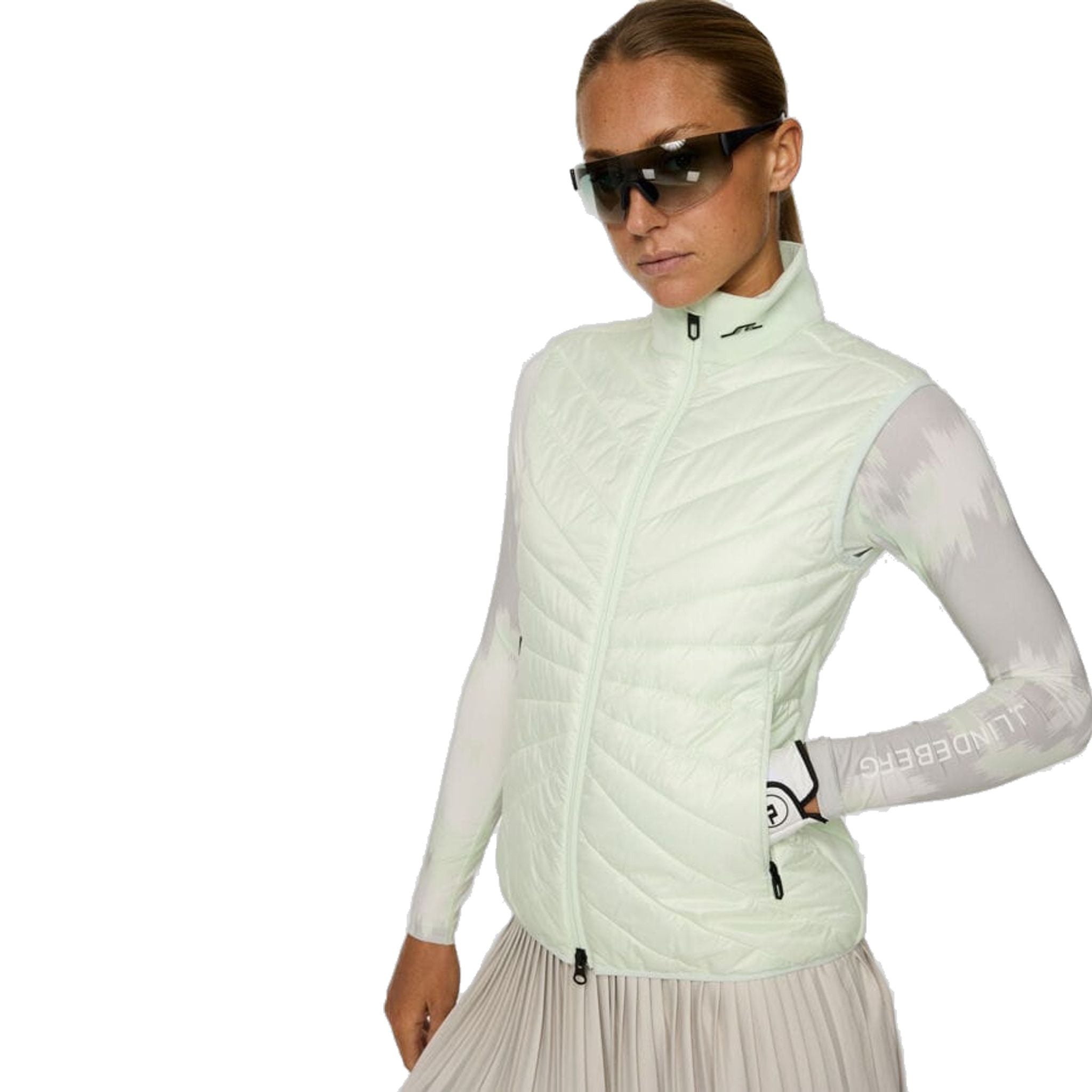 J. Lindeberg Madde Quilt Hybrid Weste Damen