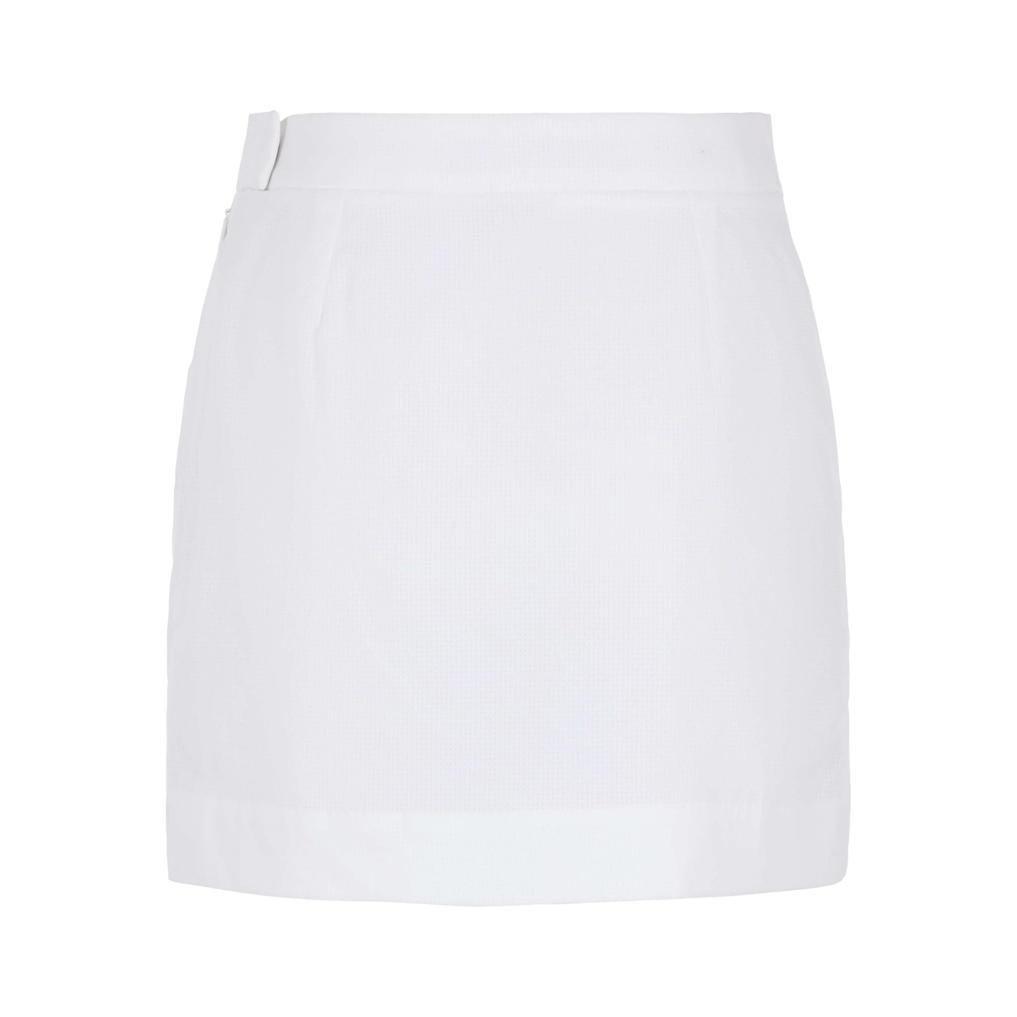 J. Lindeberg W Semina Skirt High Vent White Damen