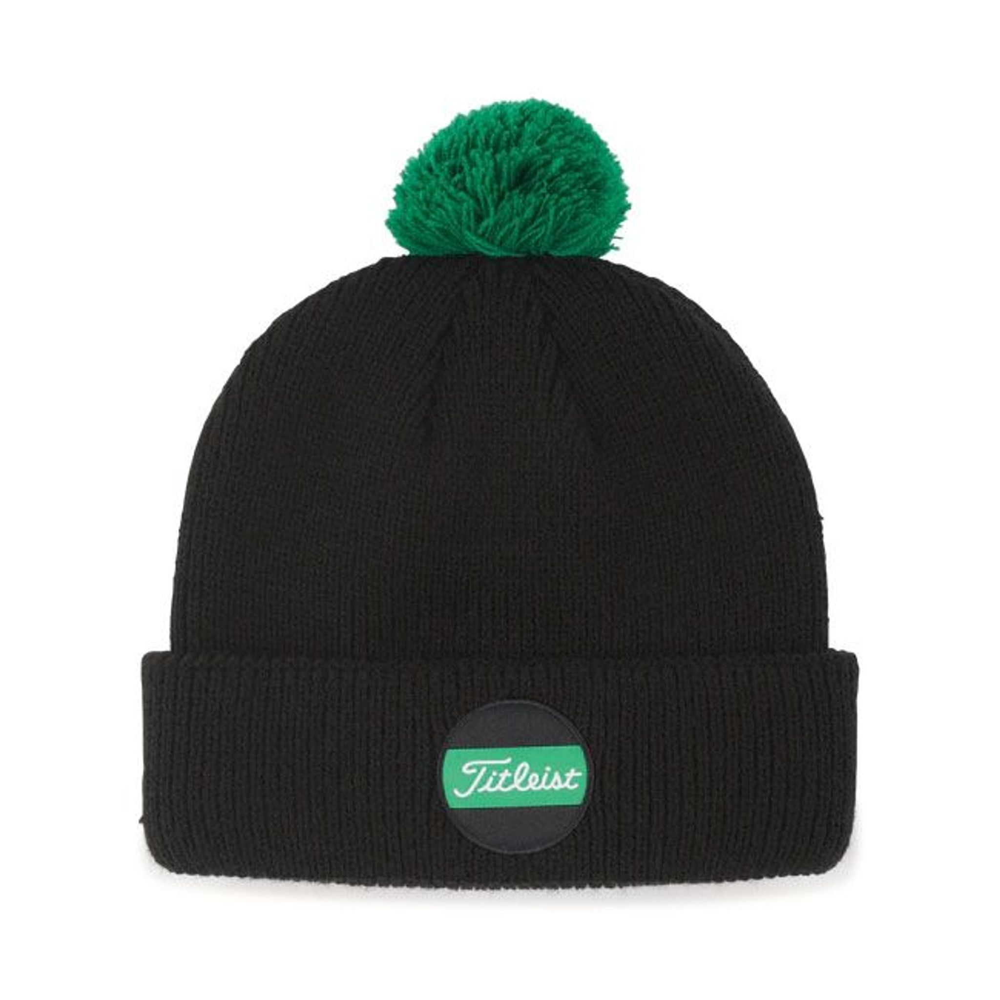 Titleist Pom Pom Haube "Shamrock" Schwarz/Grün