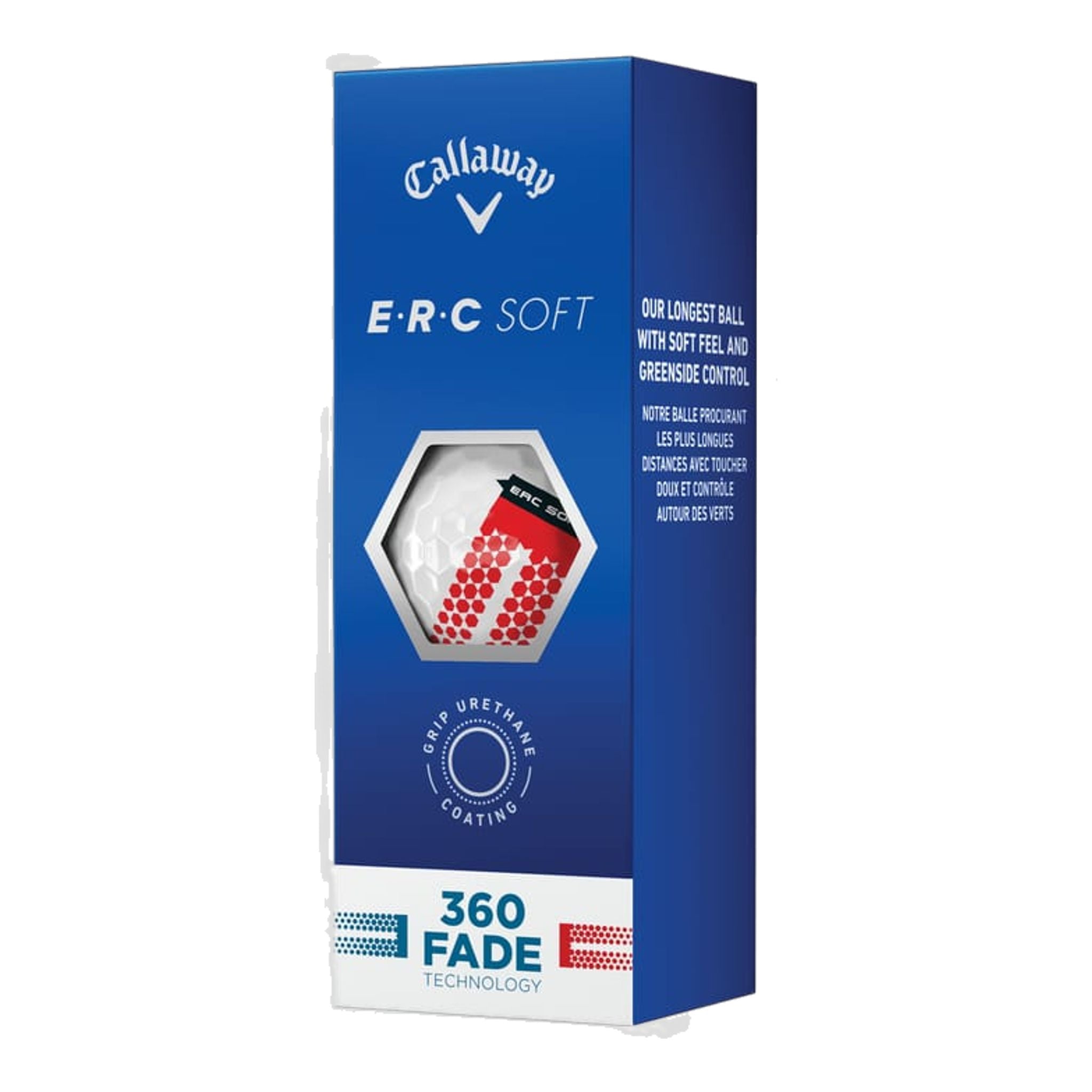 Callaway ERC Soft (23) [12 Stück] Fade 360 Golfbälle