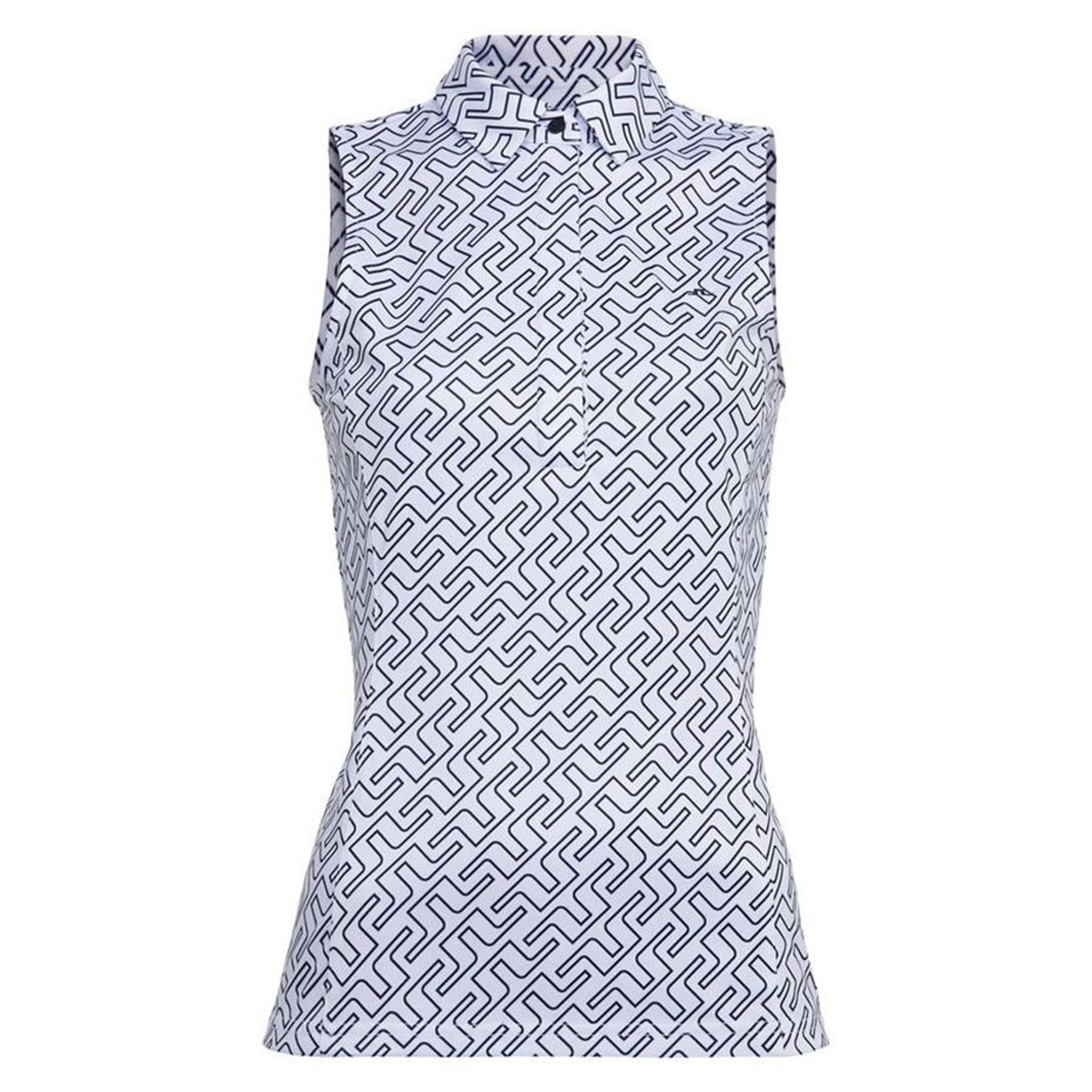 J. Lindeberg Dena Print Sleeveless Golf Top Damen