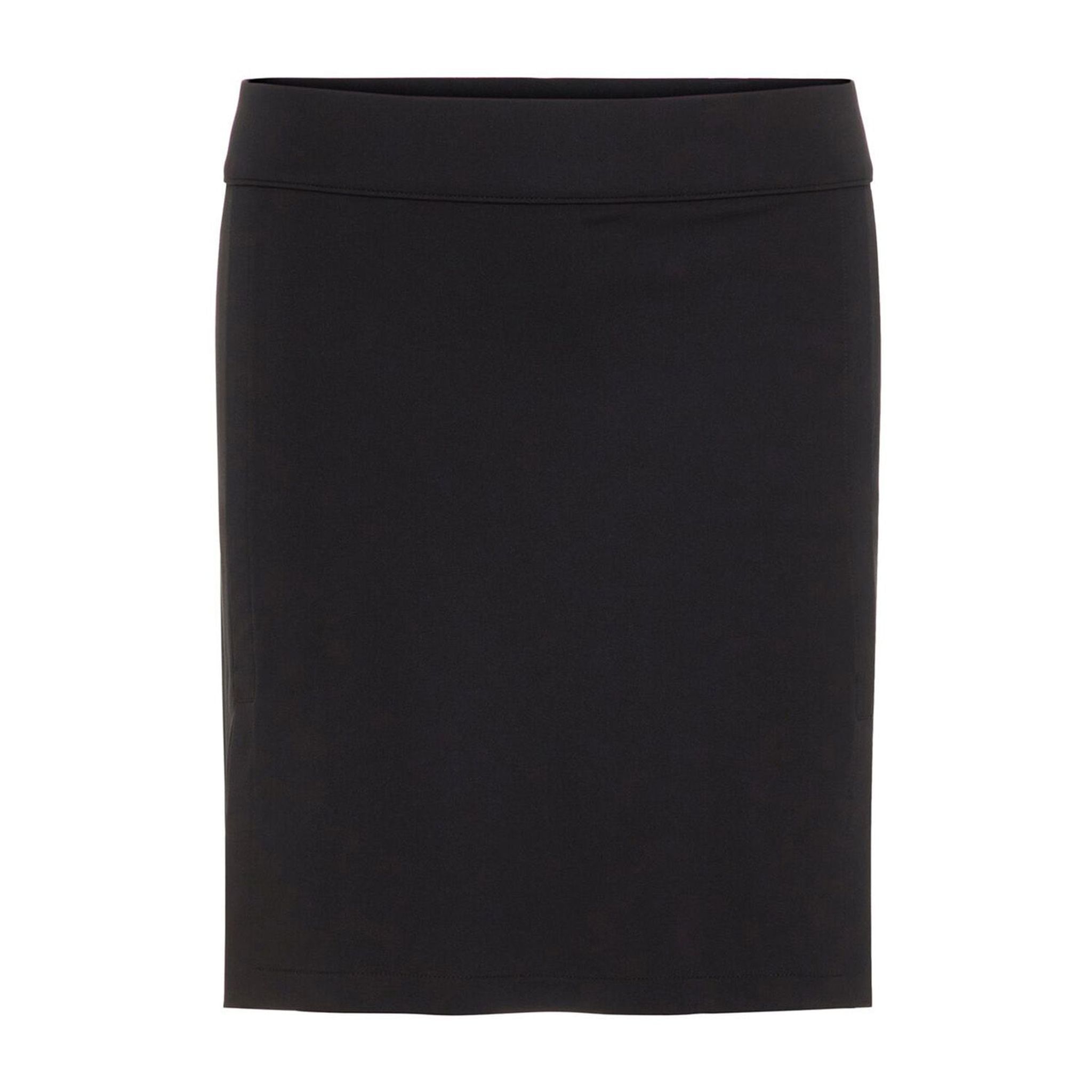 J. Lindeberg W Amelie Long TX Jersey Rock Black Damen