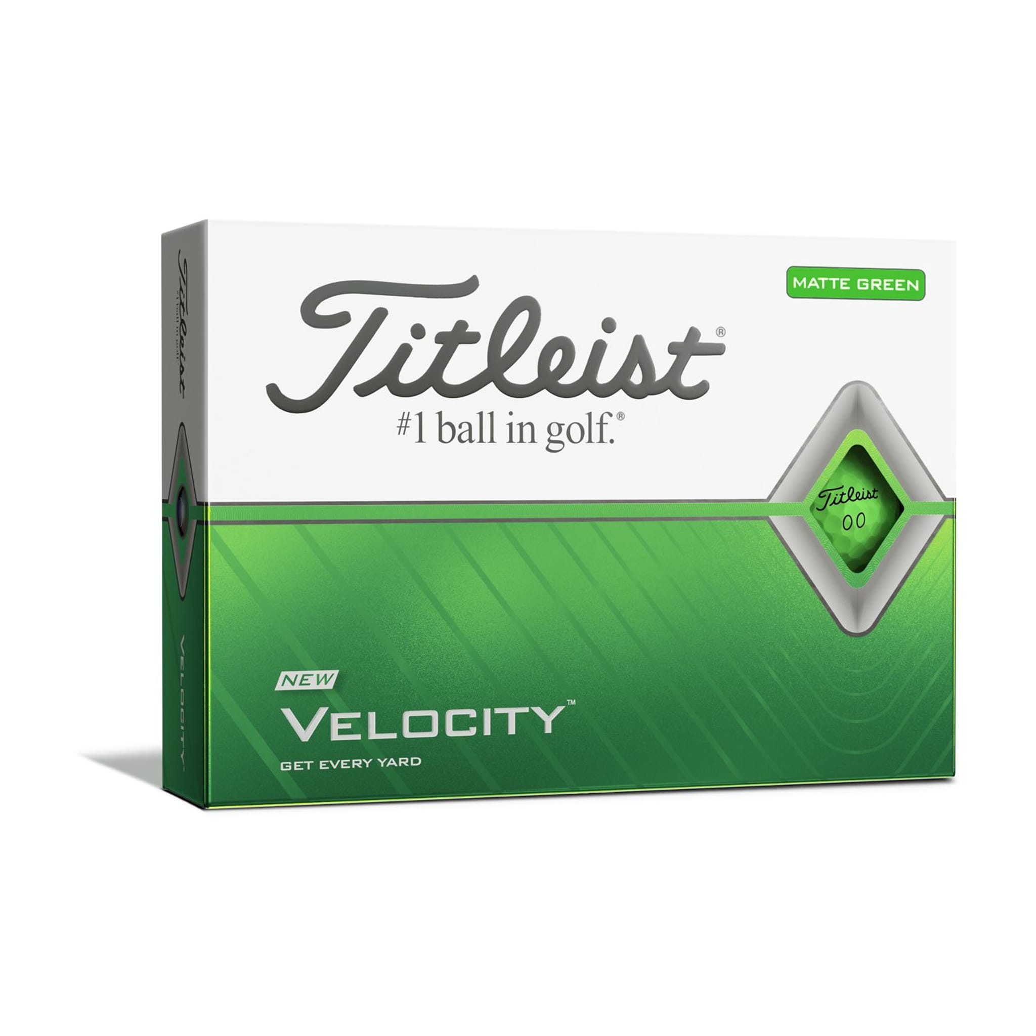 Titleist Velocity (21) [12 Bälle] Grün