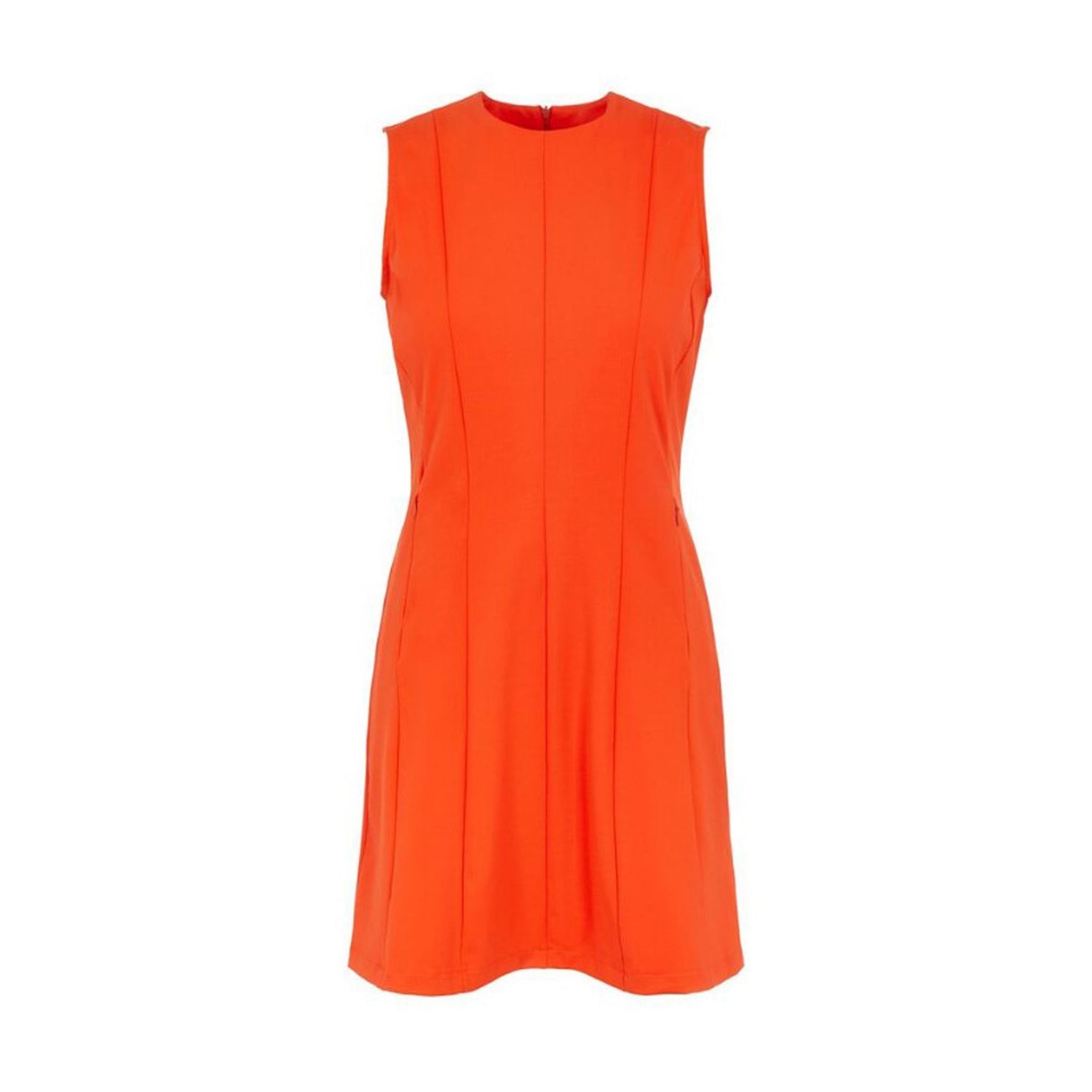 J. Lindeberg W Jasmin Lux Sculpt Kleid Tomato Red Damen