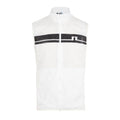 J. Lindeberg M Lou Light Vest Stretch Wind Pro White Herren