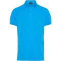 J. Lindeberg M KV Reg Fit-TX Jersey Polo True Blue Herren