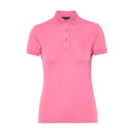J. Lindeberg W Tour Tech-TX Jersey Polo Pop Pink Damen