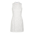 J. Lindeberg Kleid W Nena Print Animal Grey White Damen
