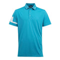 J. Lindeberg M Heath Regular Fit Golf Polo Enamel Blue Herren