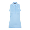 J. Lindeberg W Oda Sleeveless Top Summer Blue Damen