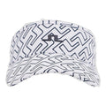 J. Lindeberg Golf Visor Bonnie JL Navy Bridge Monogram Damen