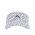 J. Lindeberg Golf Visor Bonnie JL Navy Bridge Monogram Damen