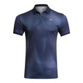 Kjus M Spot Printed SS Polo Atlanta Blau/Spring Grün Herren