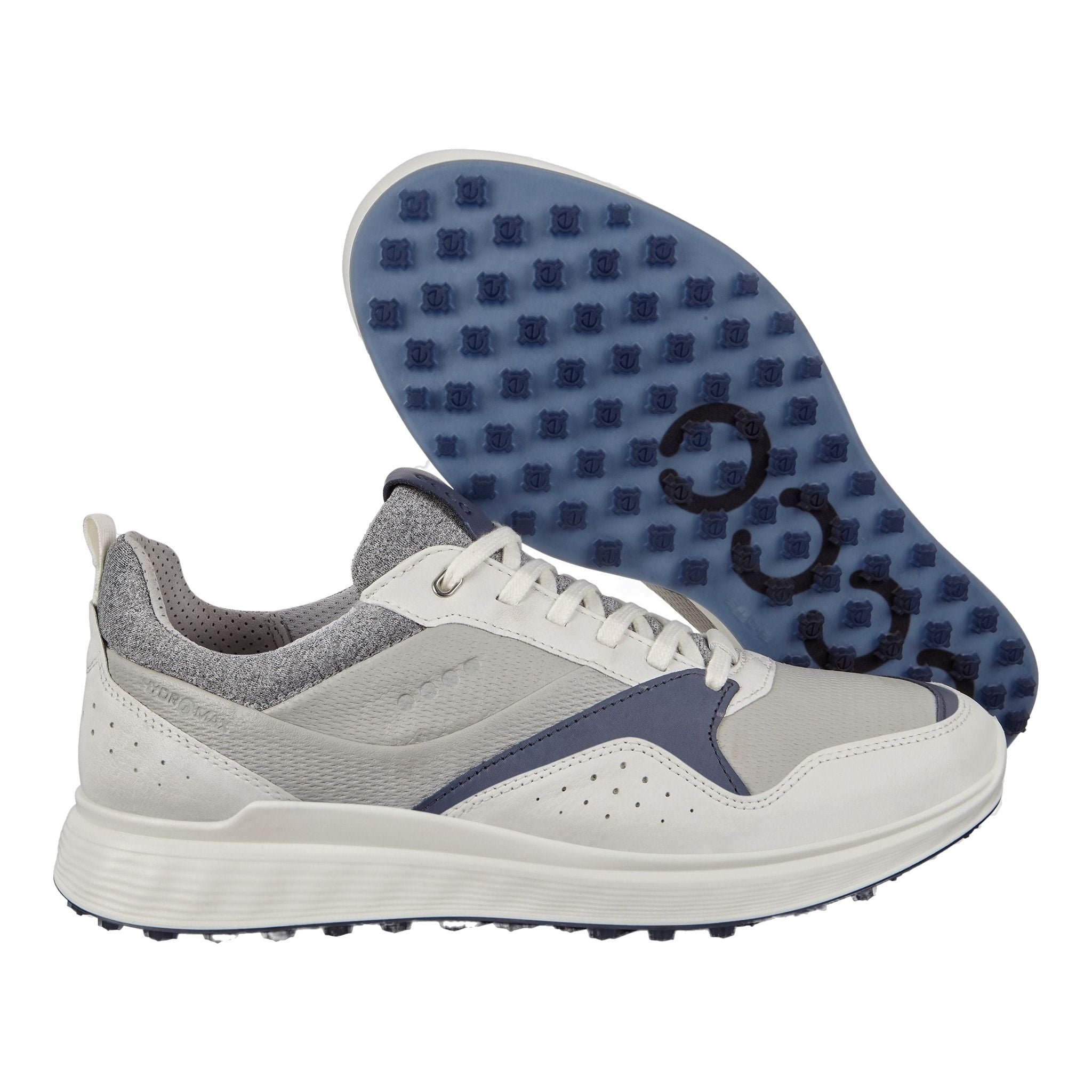 Ecco M S-Casual White/True Navy Herren