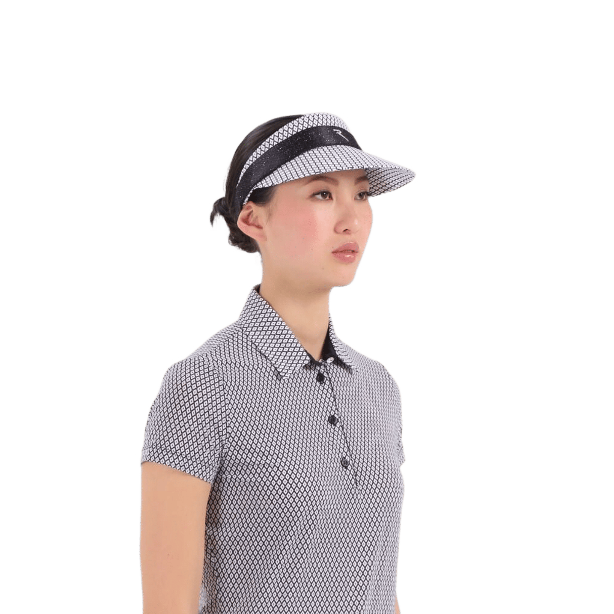 Chervo W Verta Visor Schwarz/Weiß One Size Damen