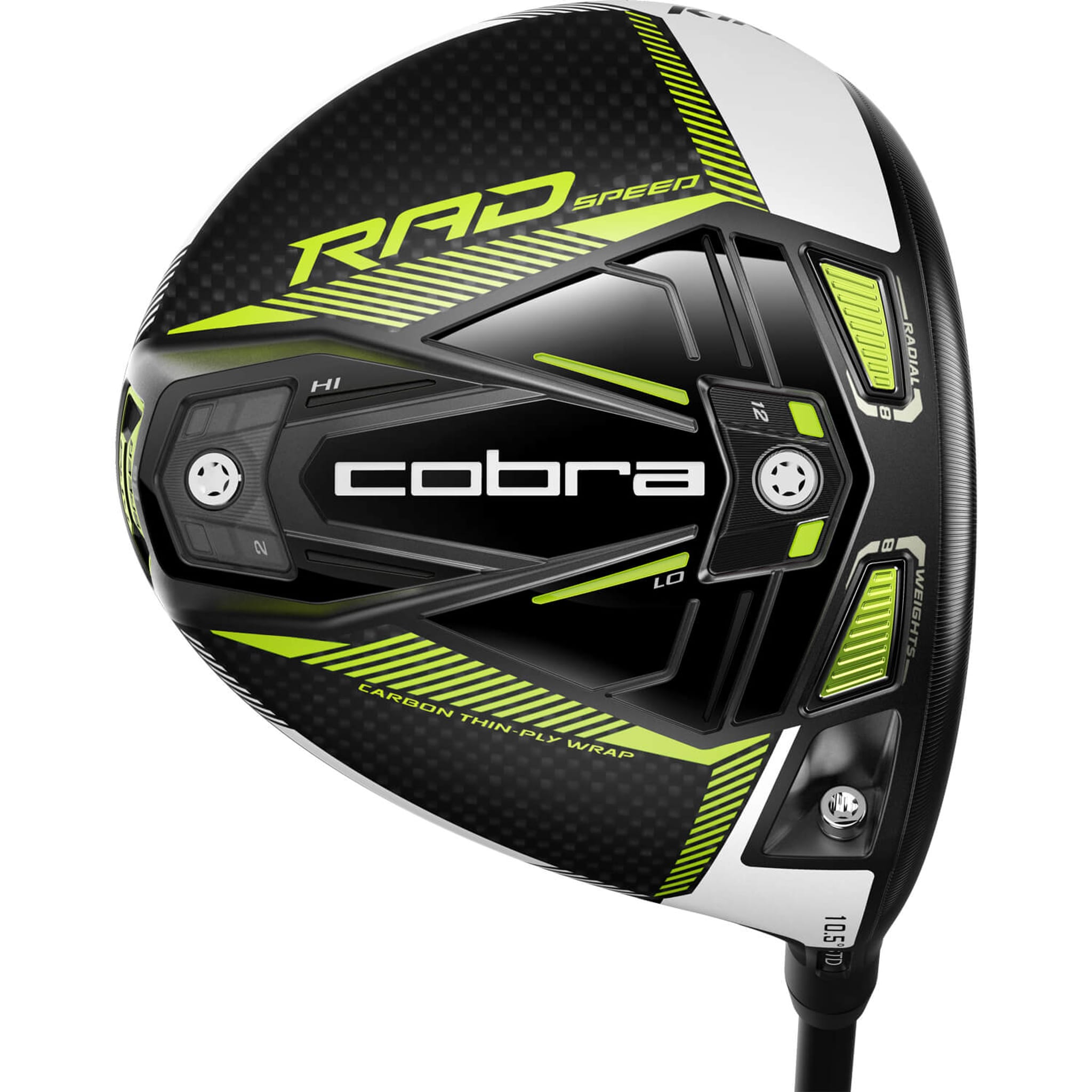 Cobra RadSpeed Black/Yellow HE RH 9.0 S Herren