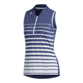 Adidas W Engineered Stripe SL Polo Indigo Damen