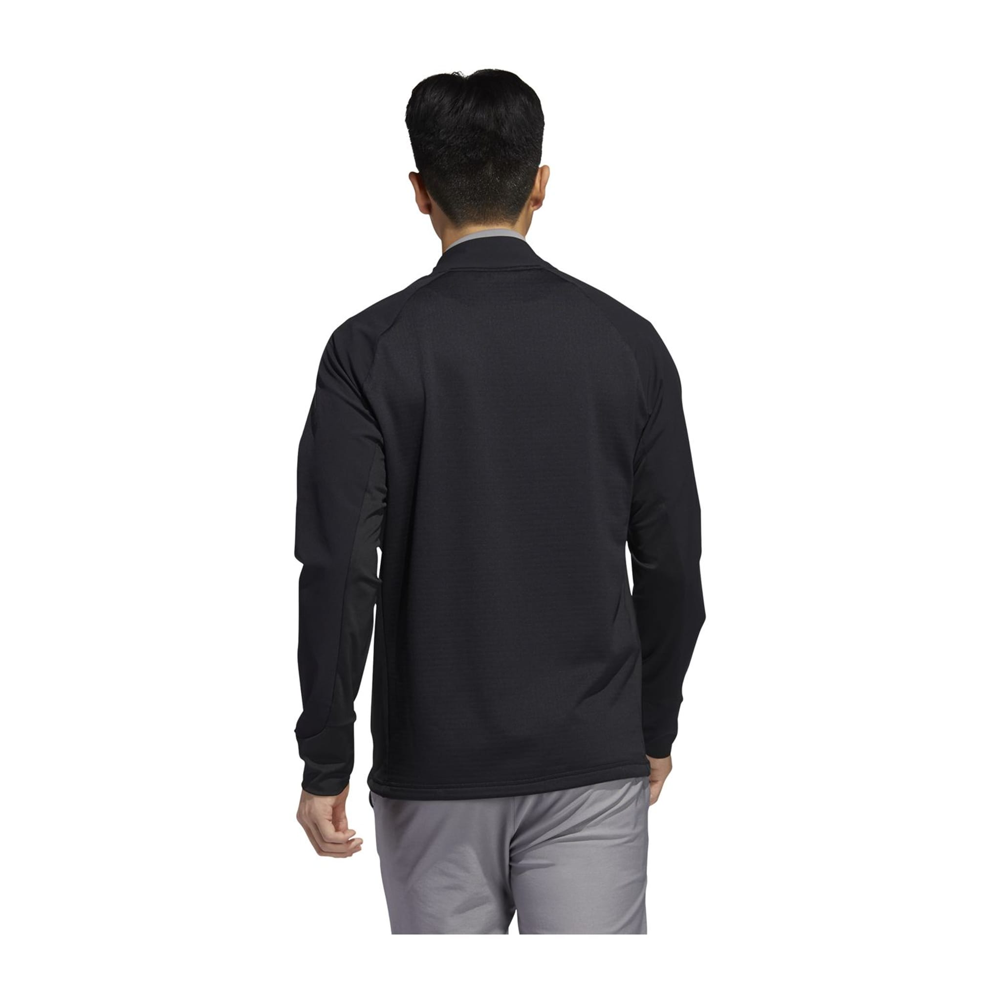 Adidas Jacke Hybrid Full Zip Schwarz Herren