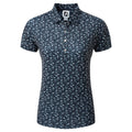 Footjoy Floral Print Poloshirt Damen
