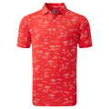 Footjoy Tropic Golf Print Polo Herren