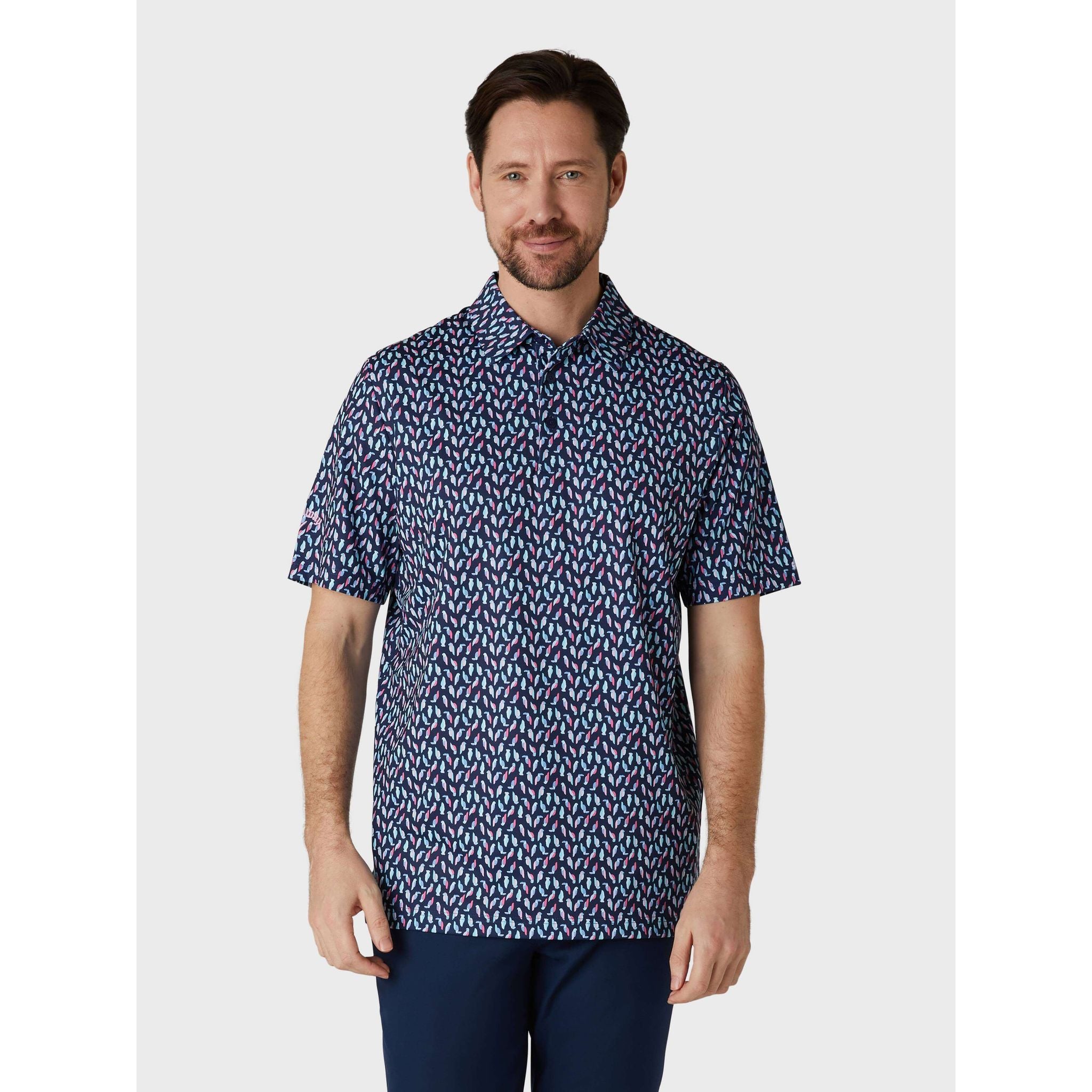 Callaway All Over Bir Polo Herren