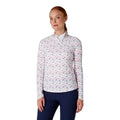 Callaway Birdie/Eagle Print Shirt Damen