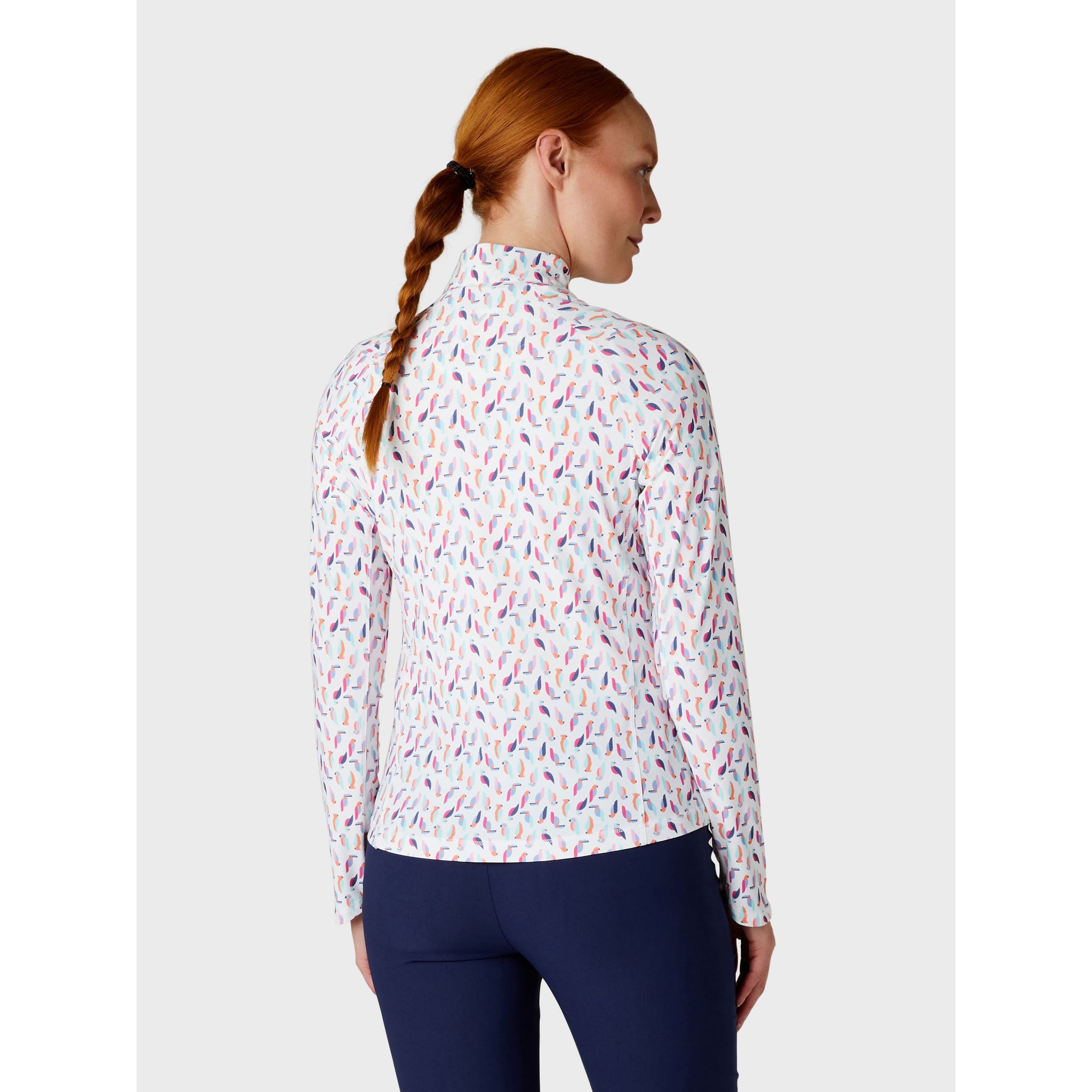 Callaway Birdie/Eagle Print Shirt Damen