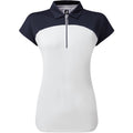 Footjoy Capsleeve Colour Block Poloshirt Damen