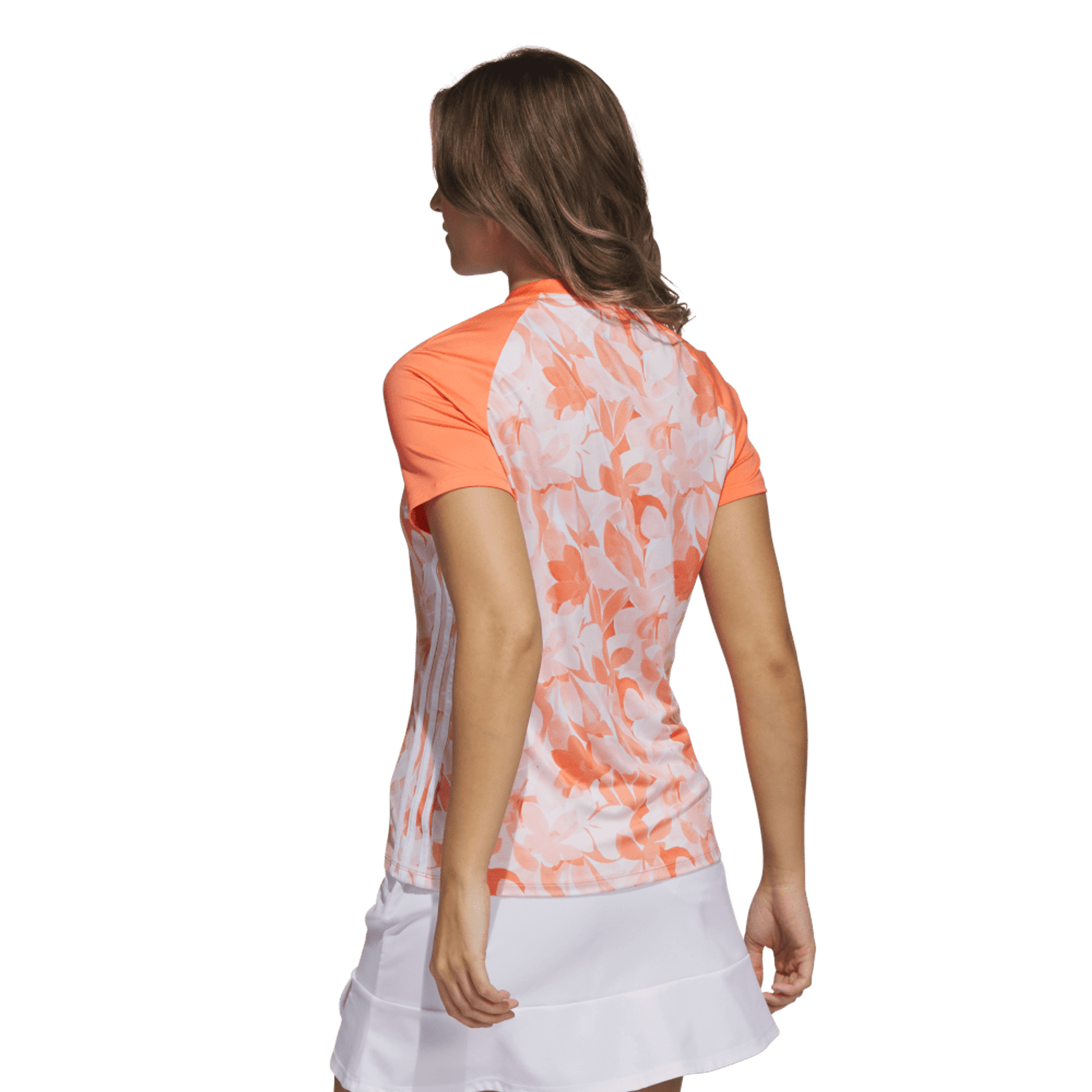 Adidas Floral SS Polo Damen