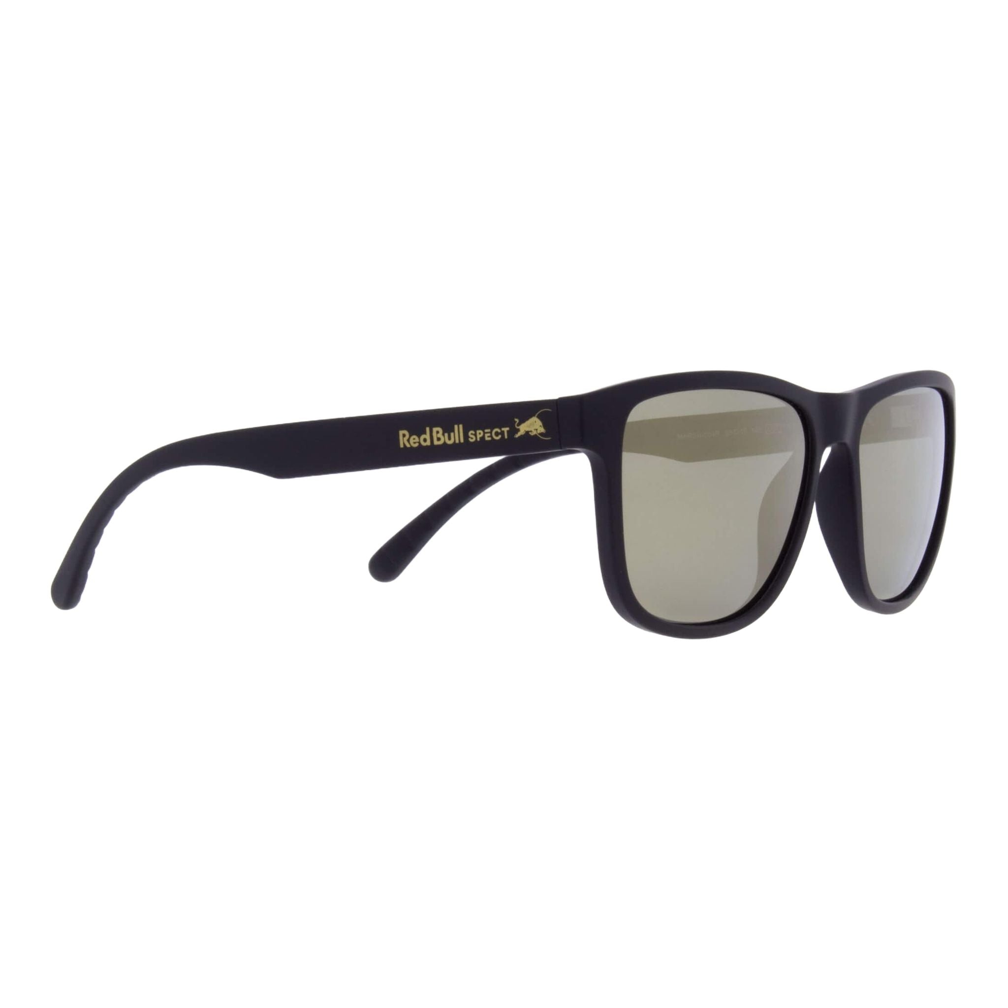RedBull Spect Eyewear Marsh Black/Smoke Gold Mirror
