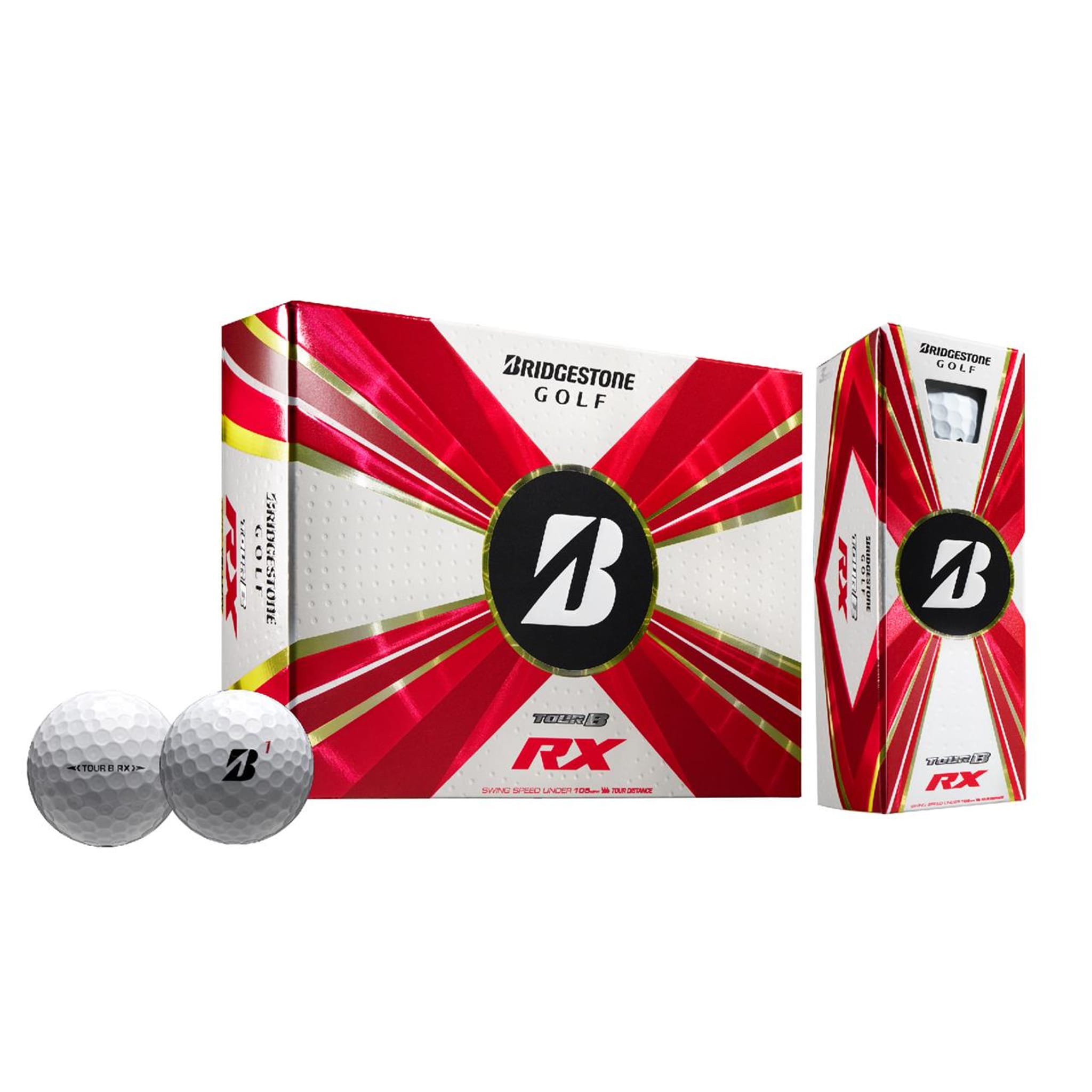 Bridgestone Tour B RX (12 Stück) Golfbälle