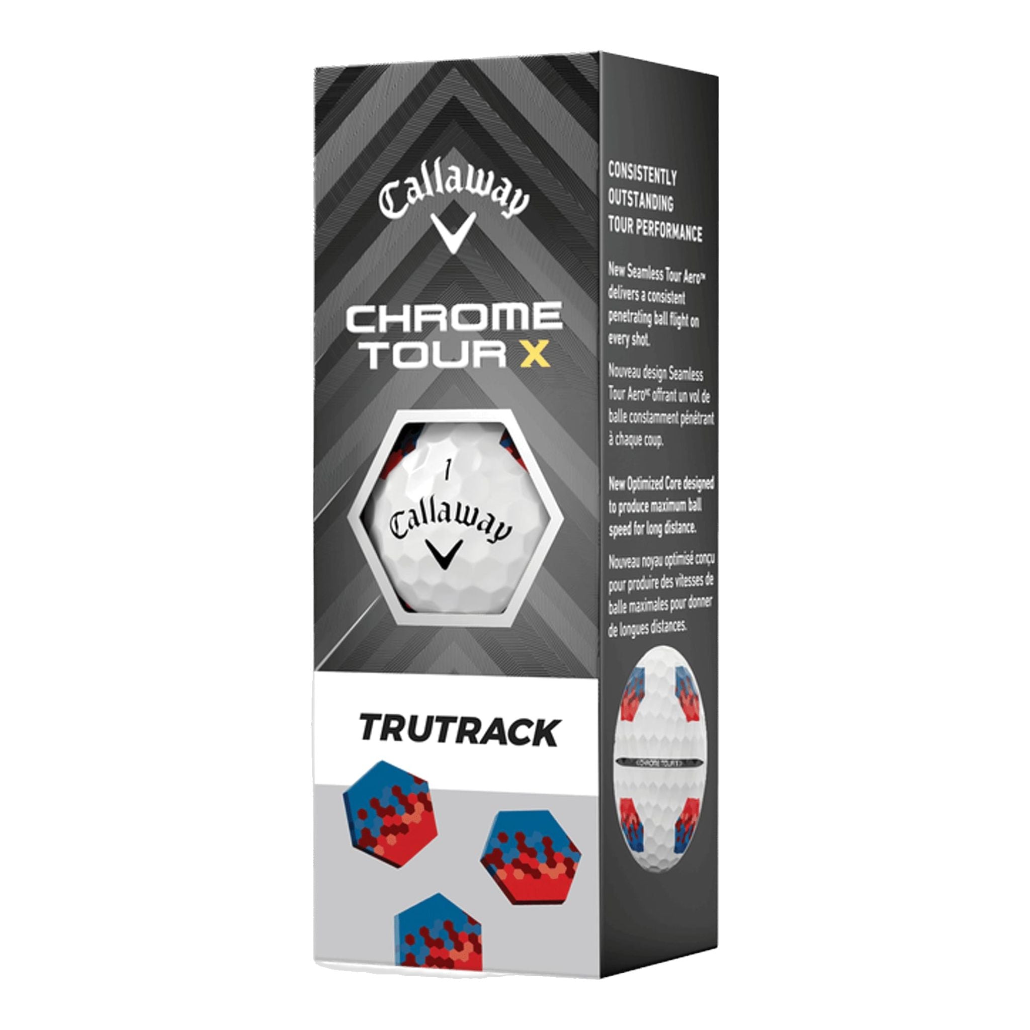 Callaway Chrome Tour X TruTrack [12 Stück] Golfbälle (2024)