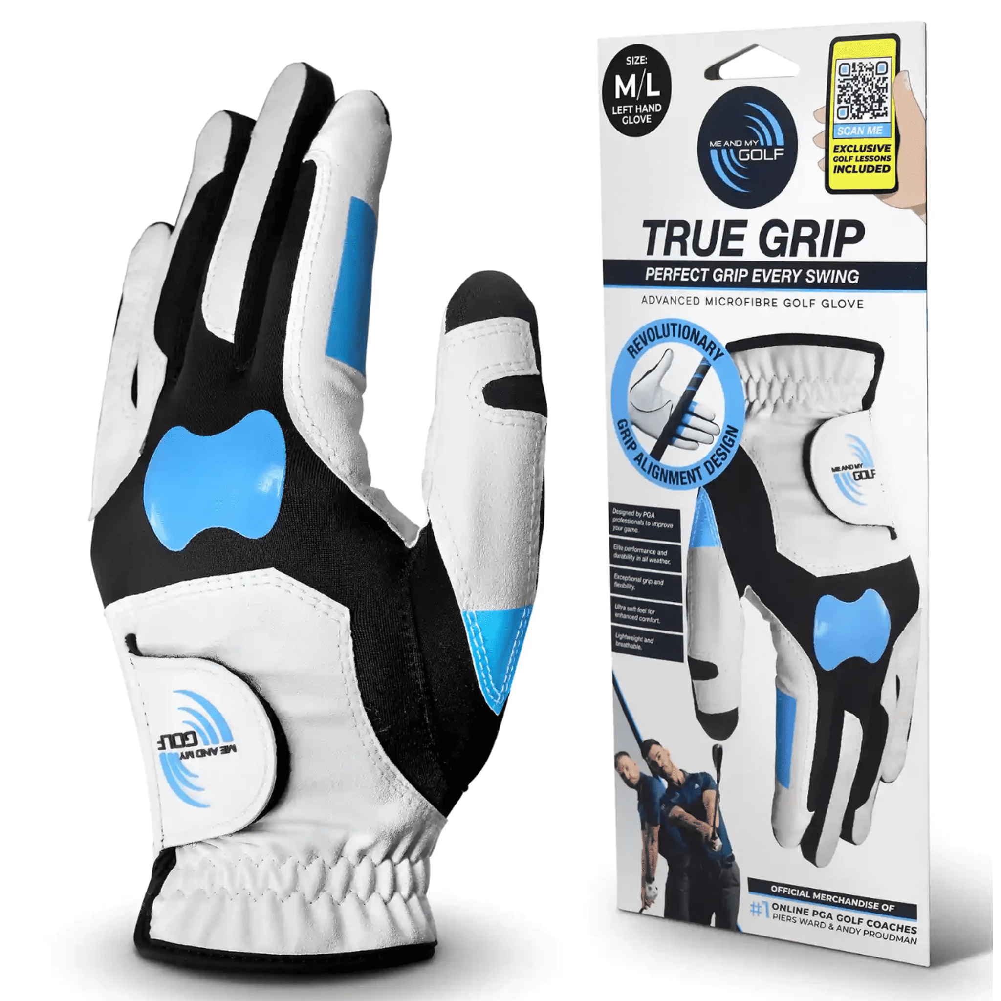 Me and My Golf True Grip Training Handschuh