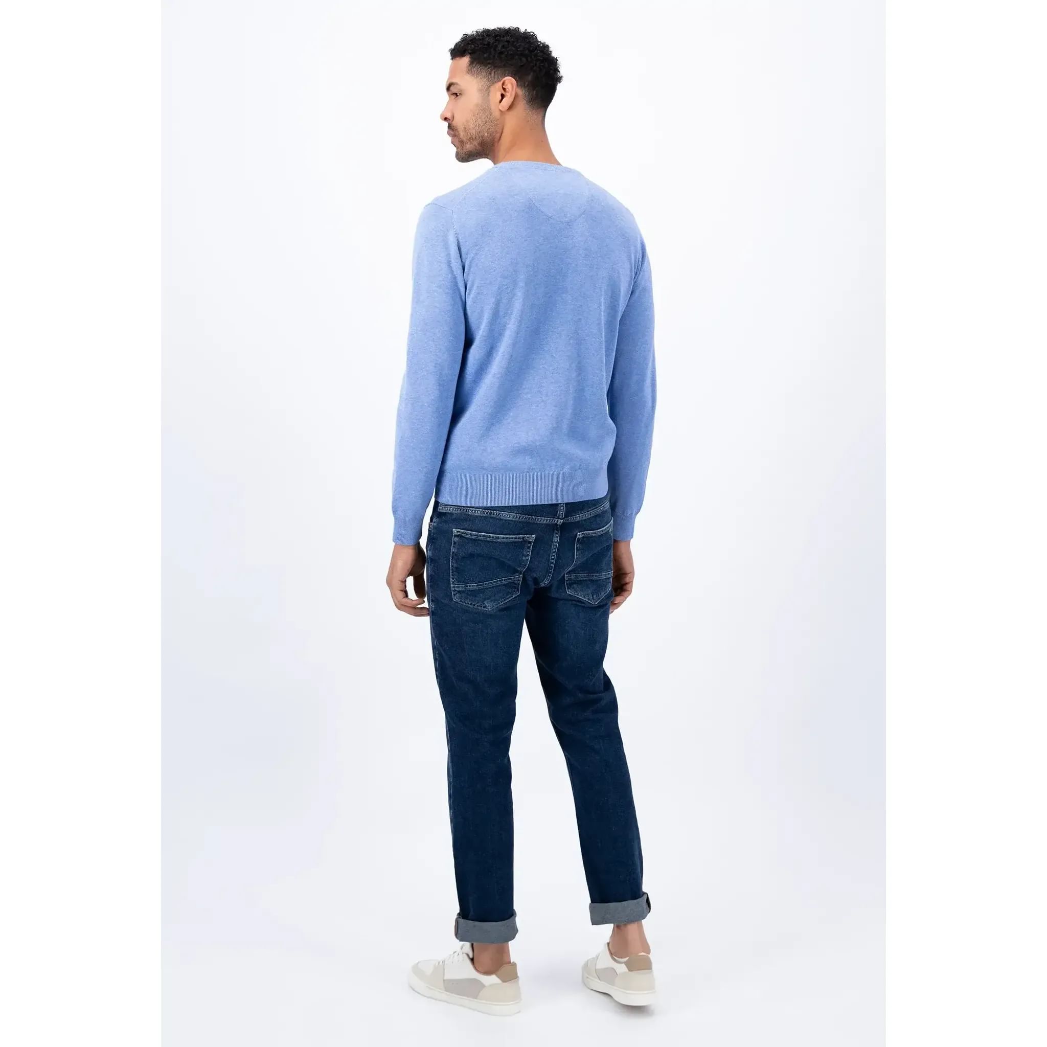Fynch Hatton V-Neck Pullover Herren