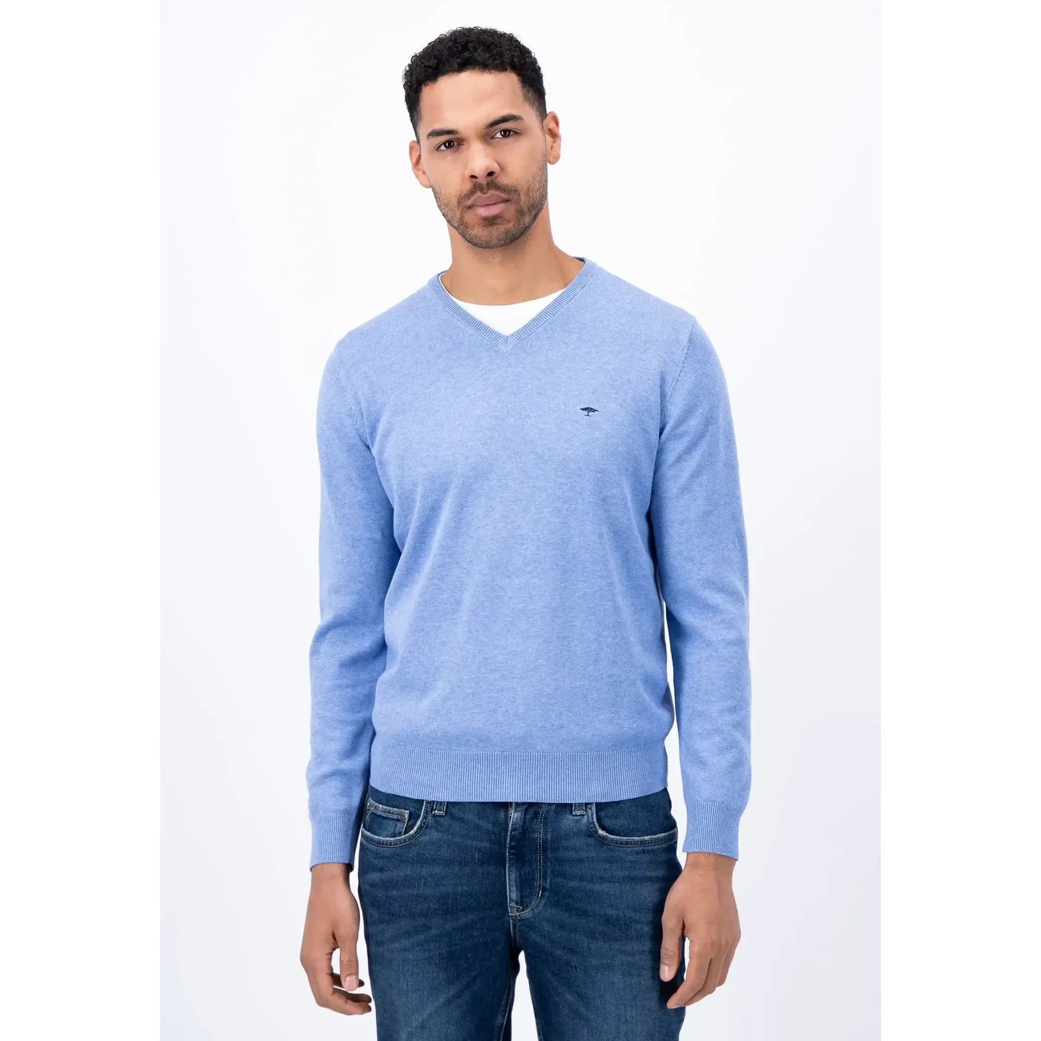 Fynch Hatton V-Neck Pullover Herren