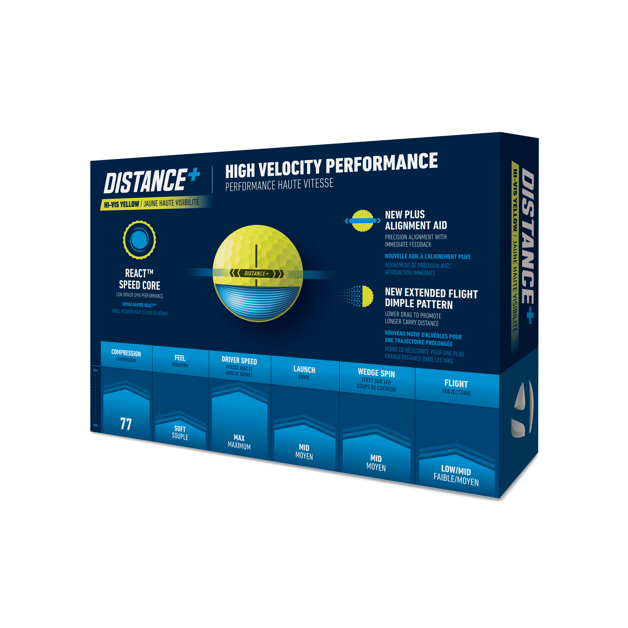 TaylorMade Distance+ Golfbälle Herren